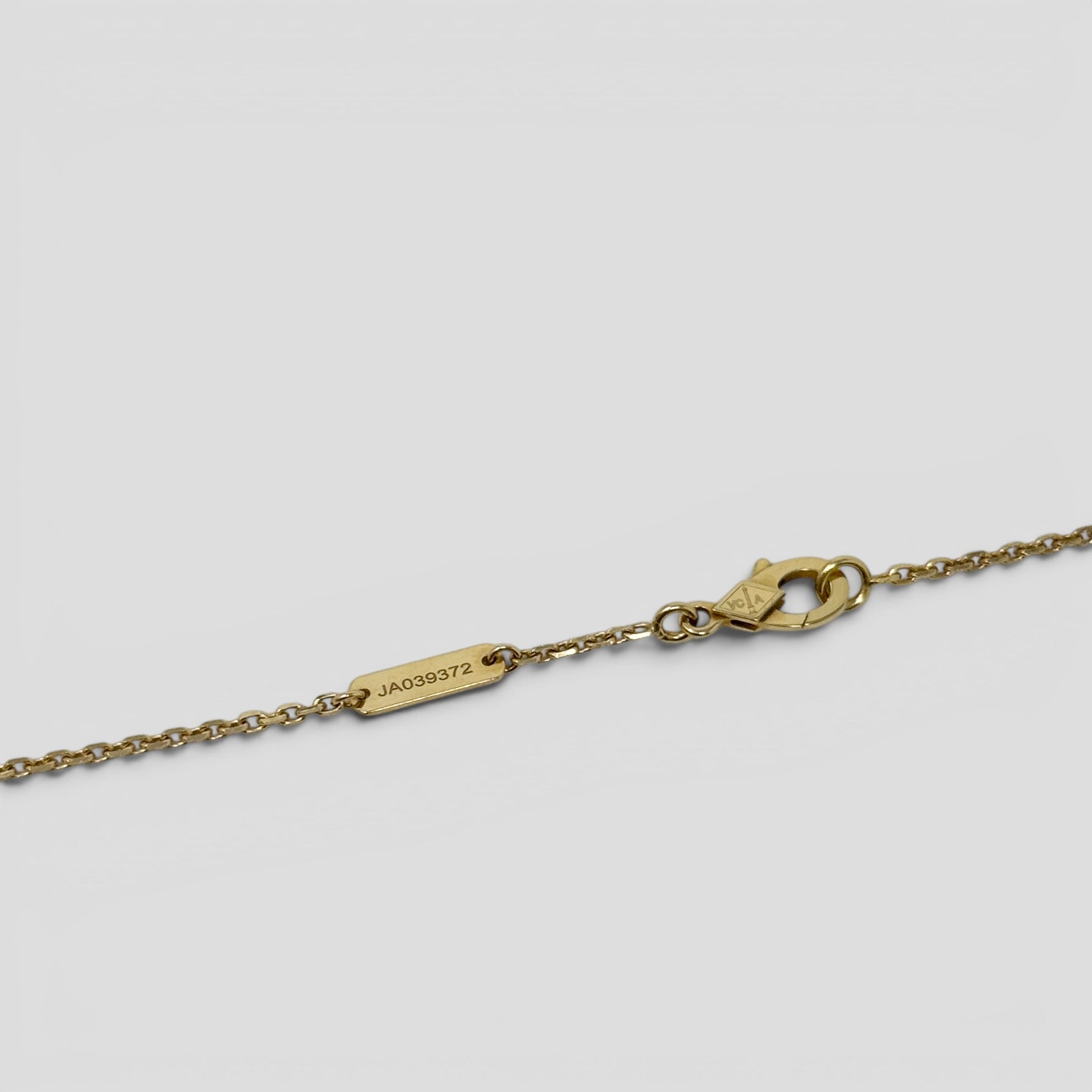 Van Cleef & Arpels Black Vintage Alhambra Pendant