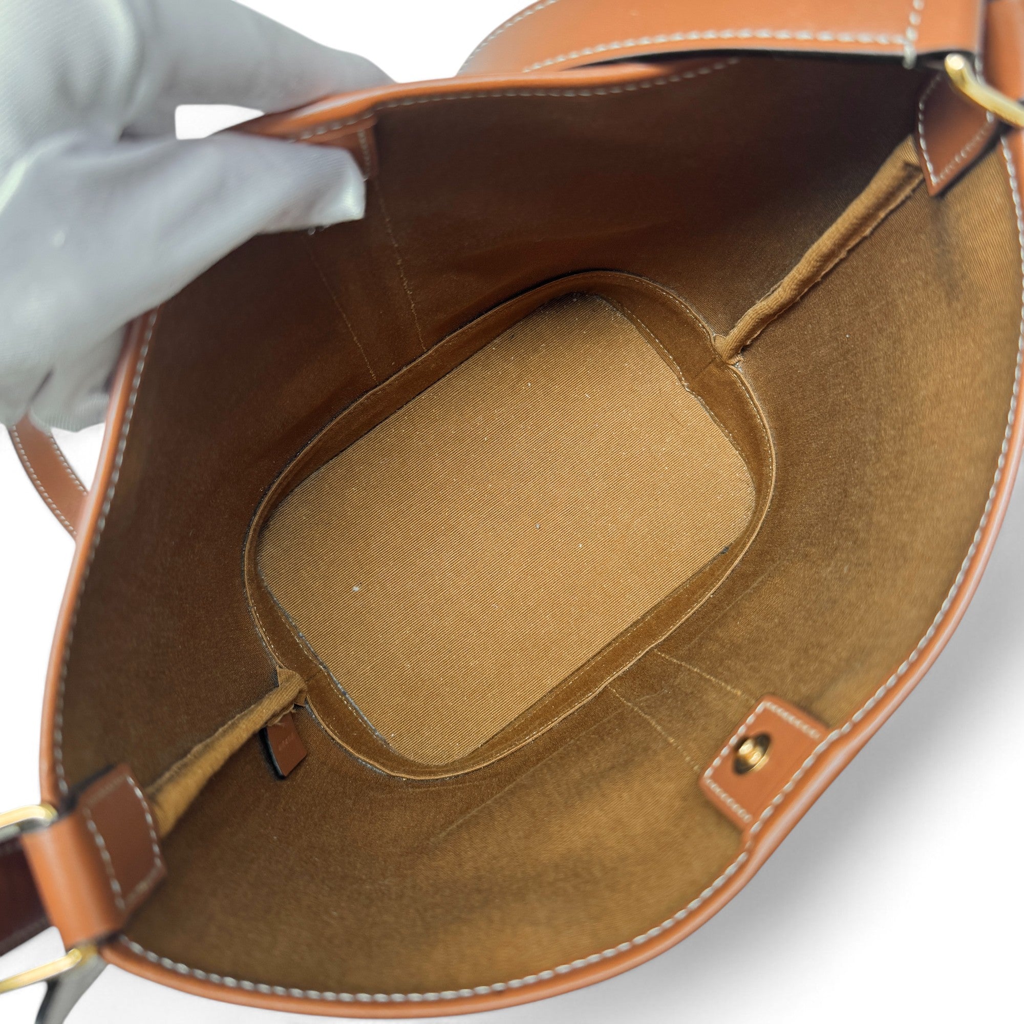 Celine Triomphe Small Bucket Bag