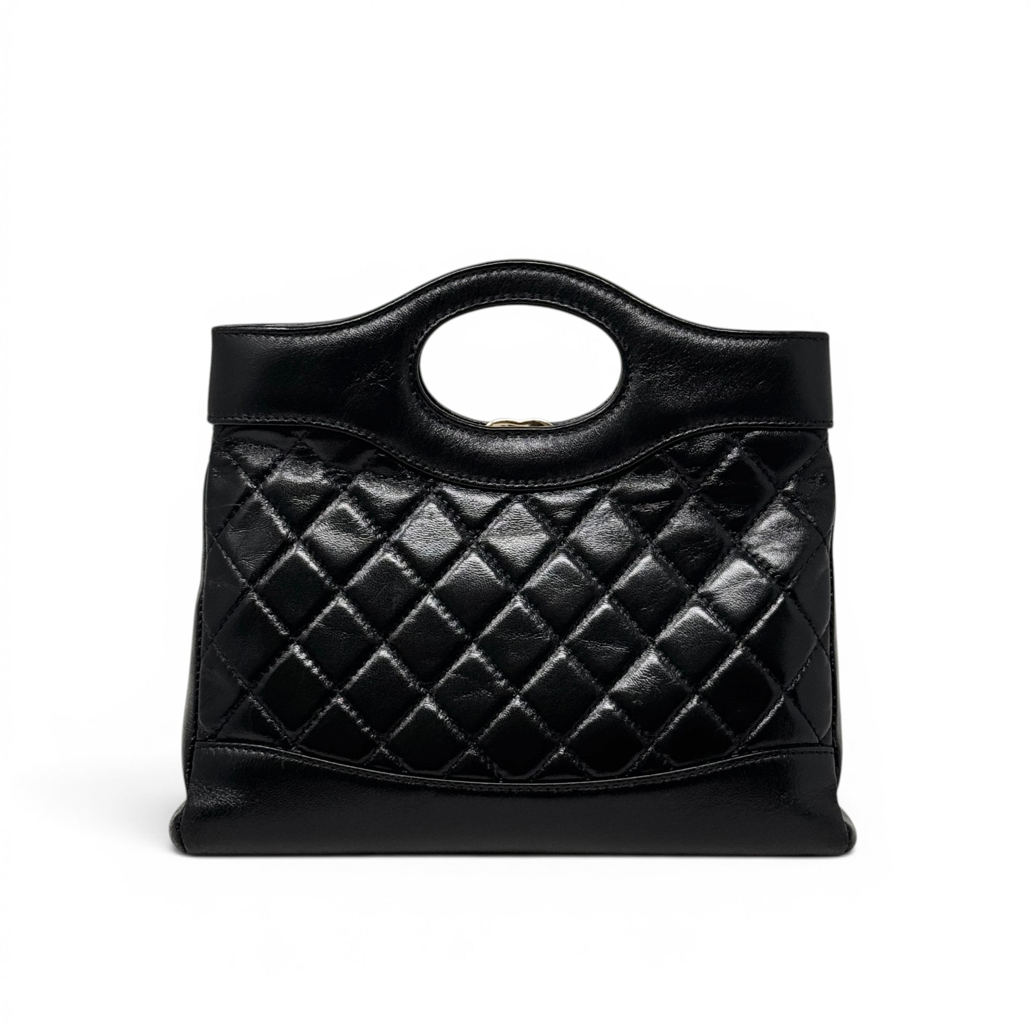 Chanel Black Mini 31 Shopping Bag