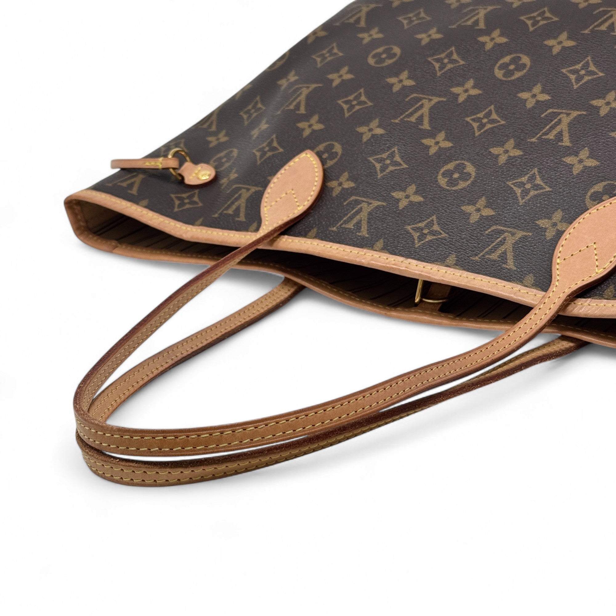 Mm Monogram Louis Vuitton Beige Neverfull Louis Vuitton Neverfull