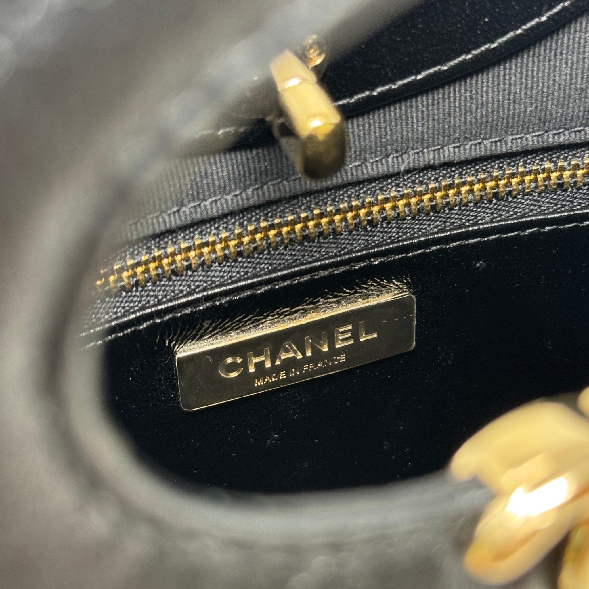 Chanel Black Mini 31 Shopping Bag