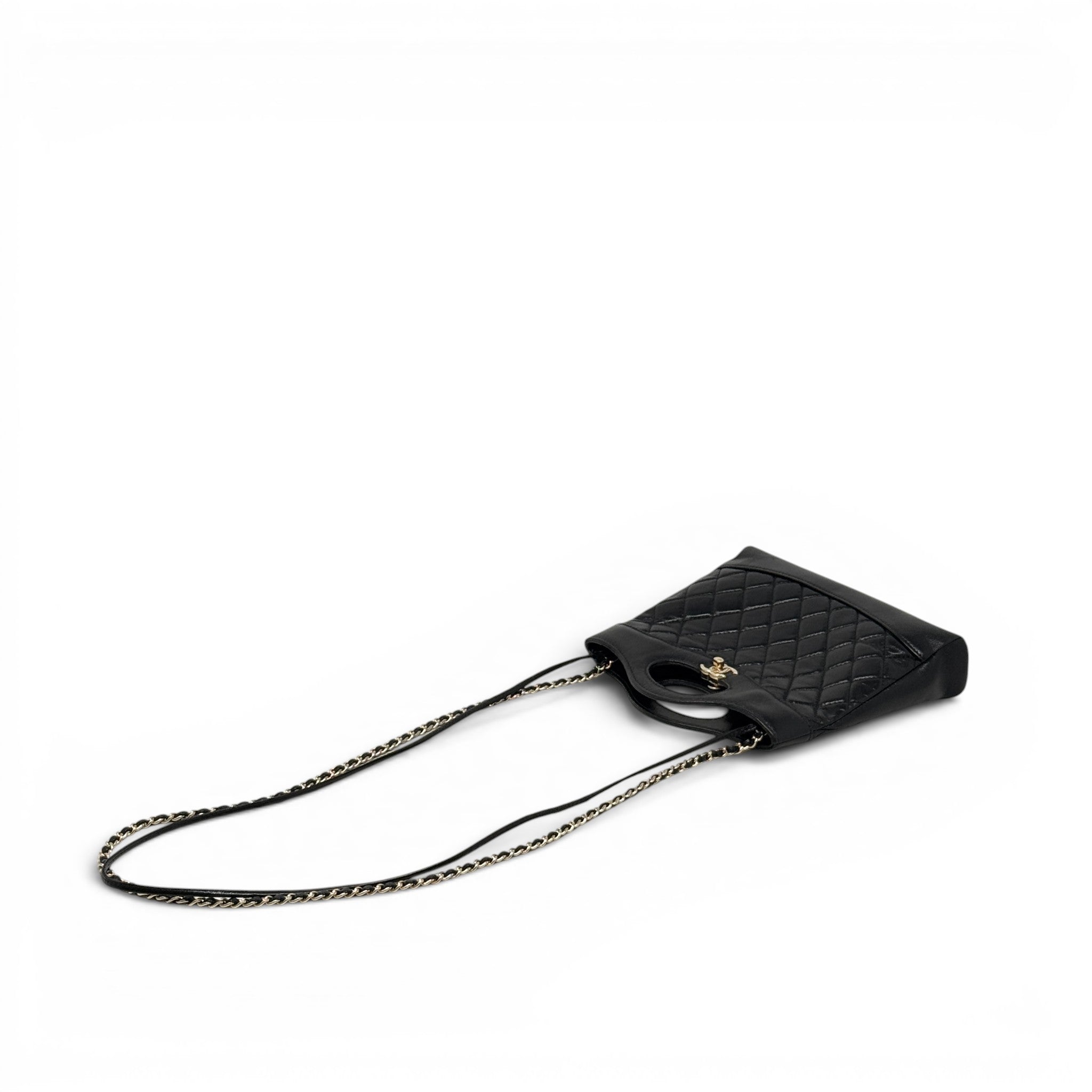 Chanel Black Mini 31 Shopping Bag