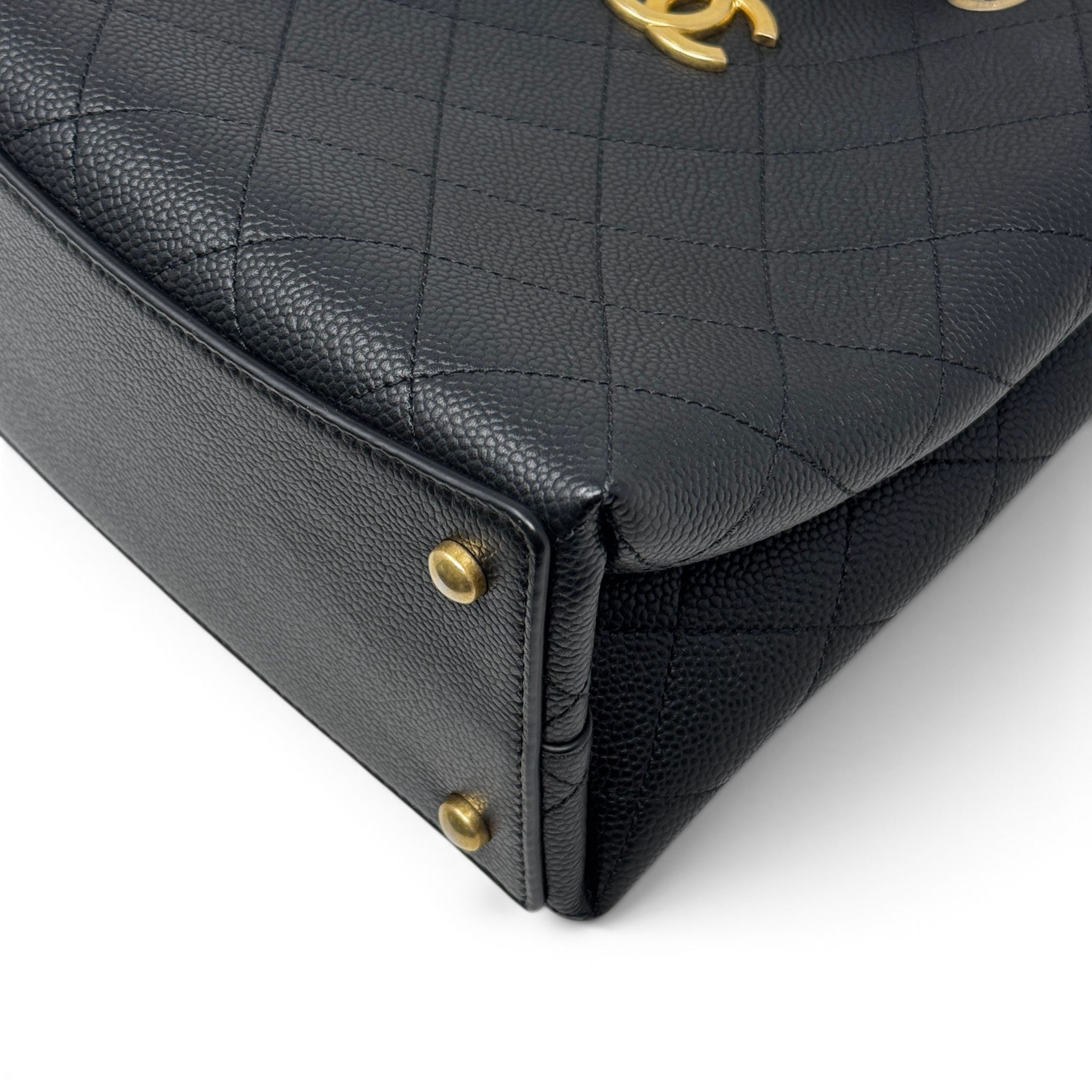 Chanel Black Small Drawstring Bucket Bag