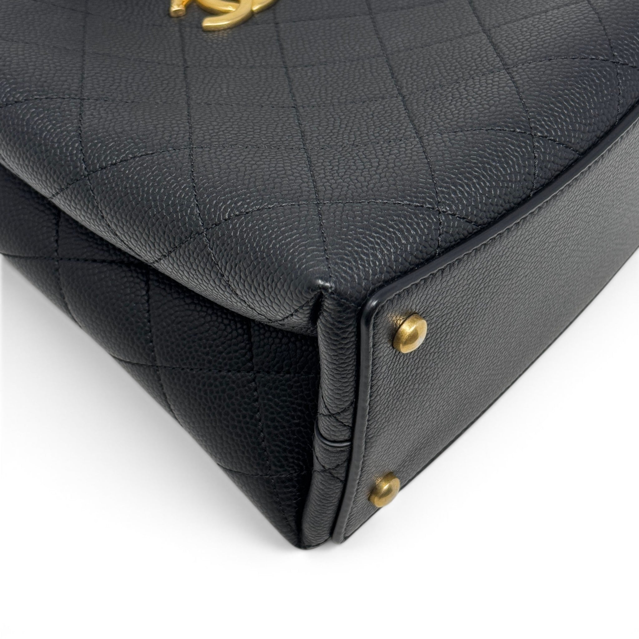 Chanel Black Small Drawstring Bucket Bag