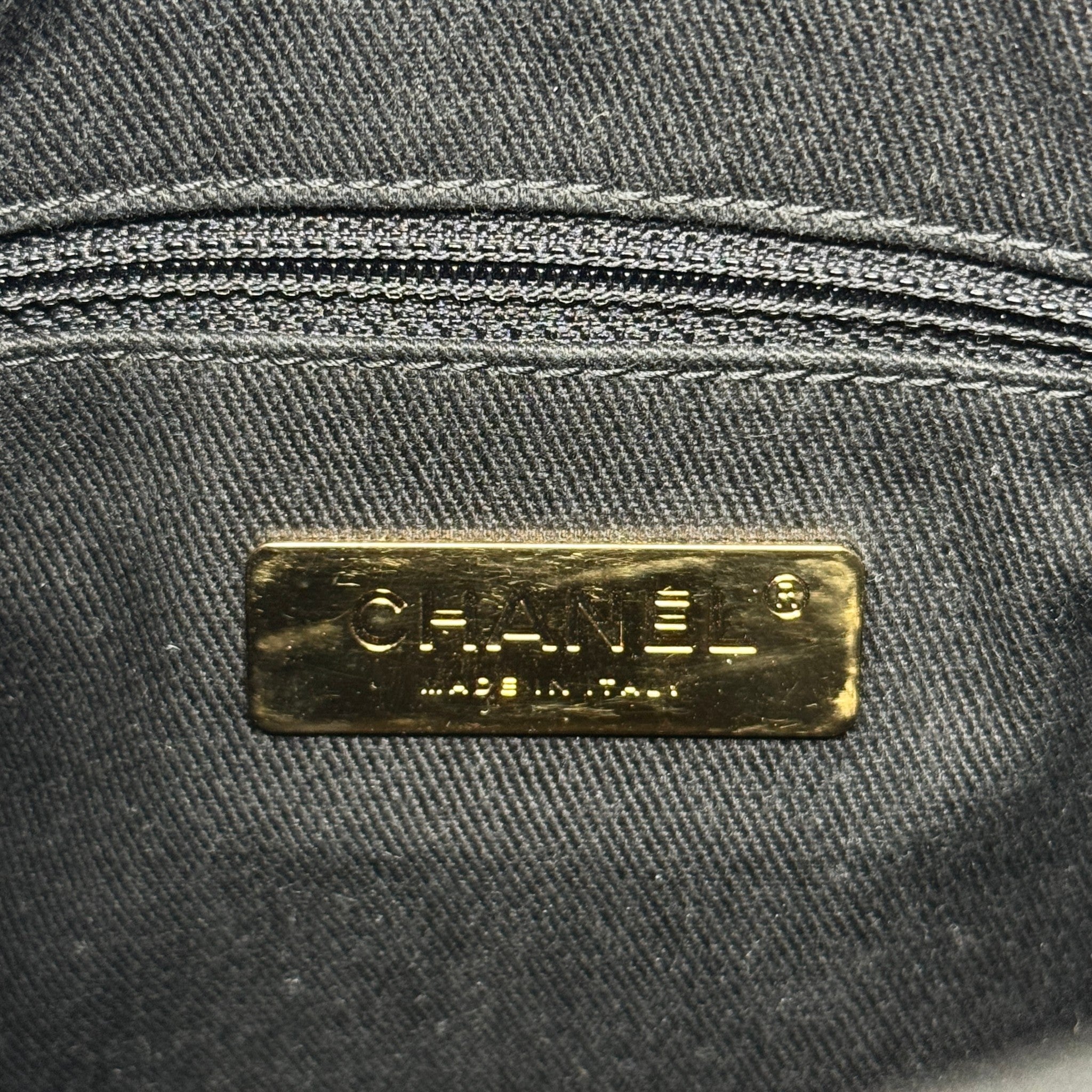 Chanel Black Small Drawstring Bucket Bag