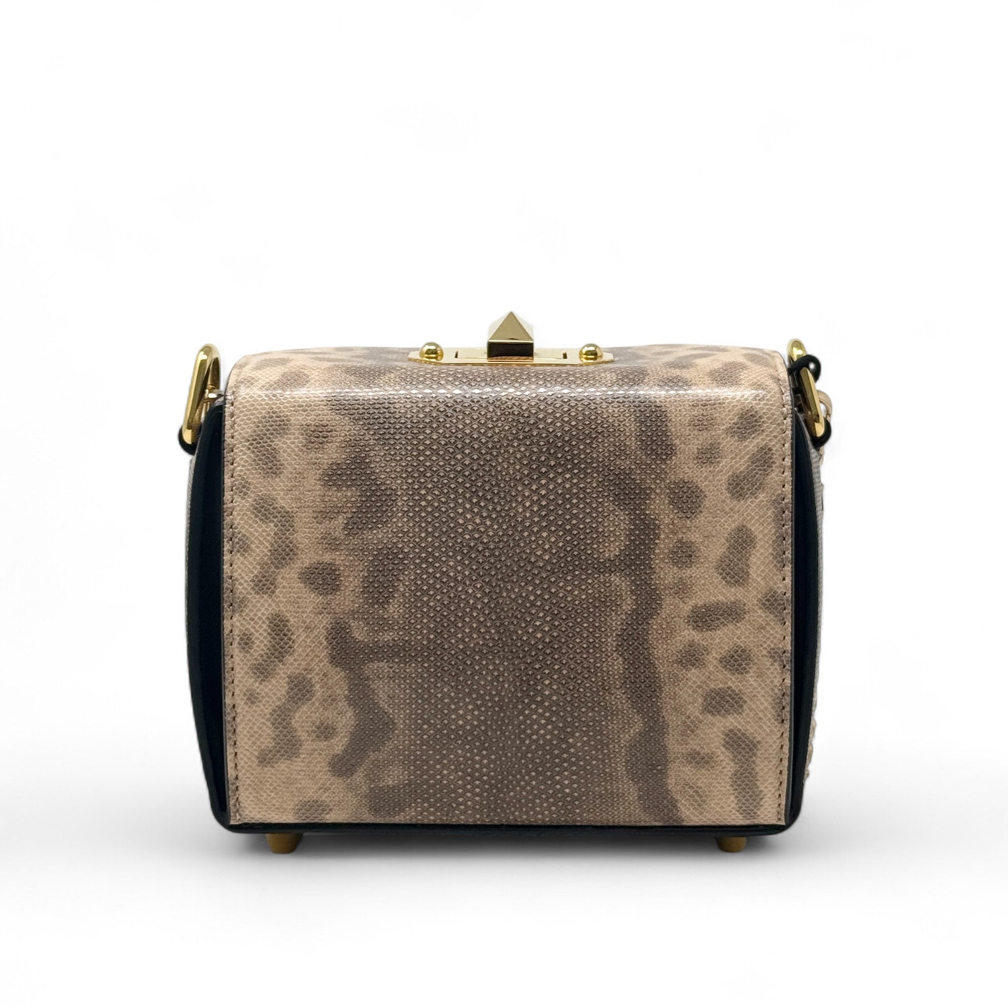 Alexander Mcqueen Python Chain Bag