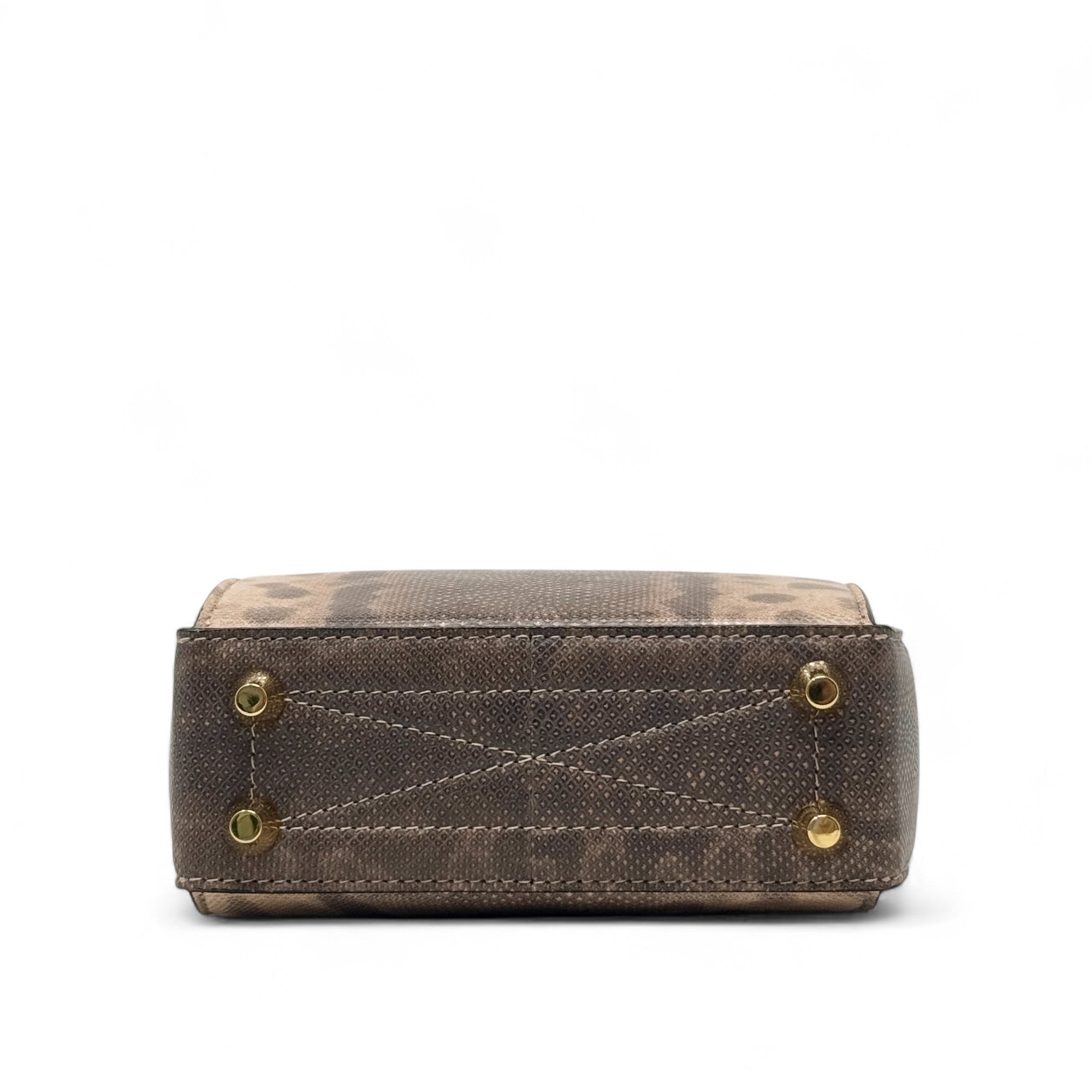Alexander Mcqueen Python Chain Bag