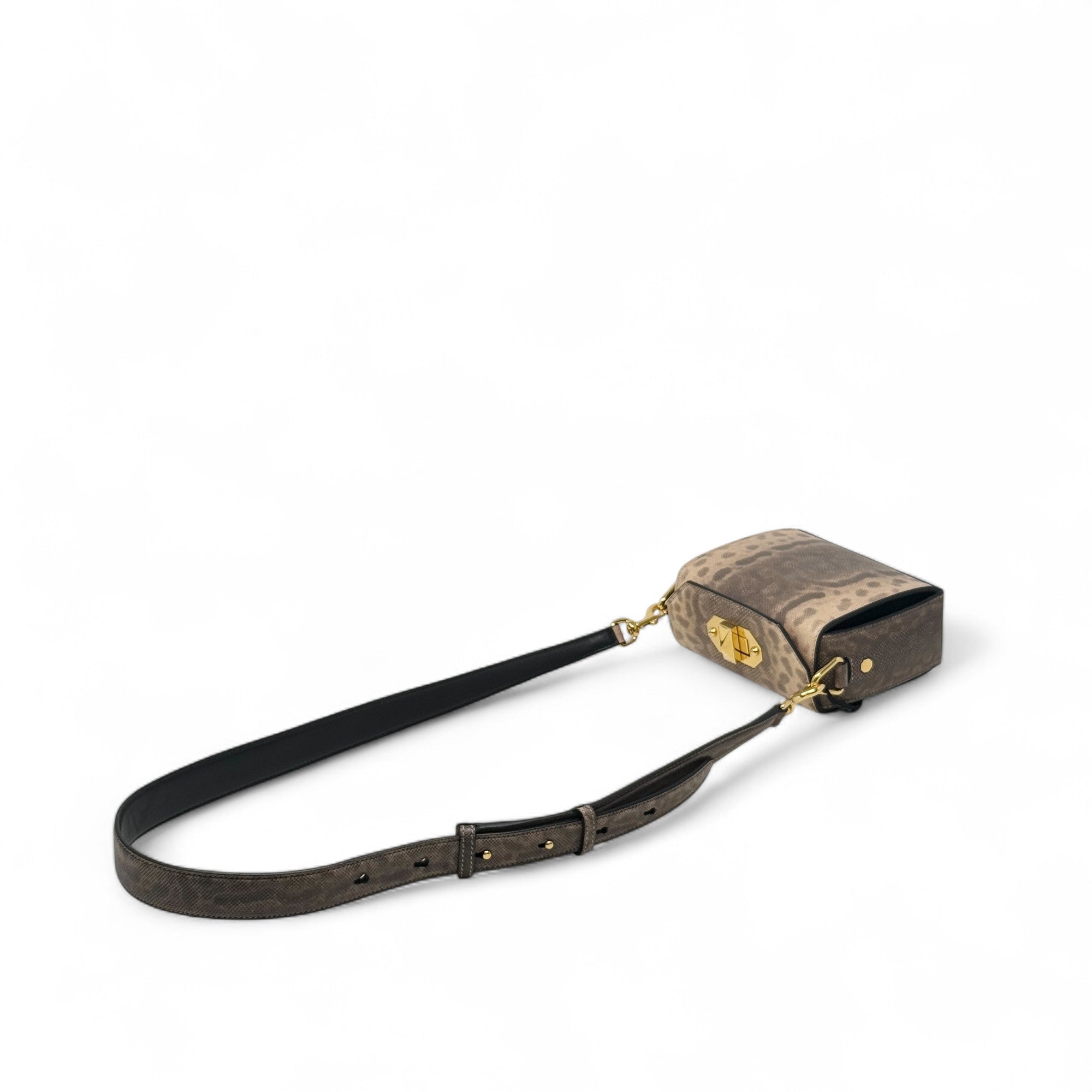 Alexander Mcqueen Python Chain Bag
