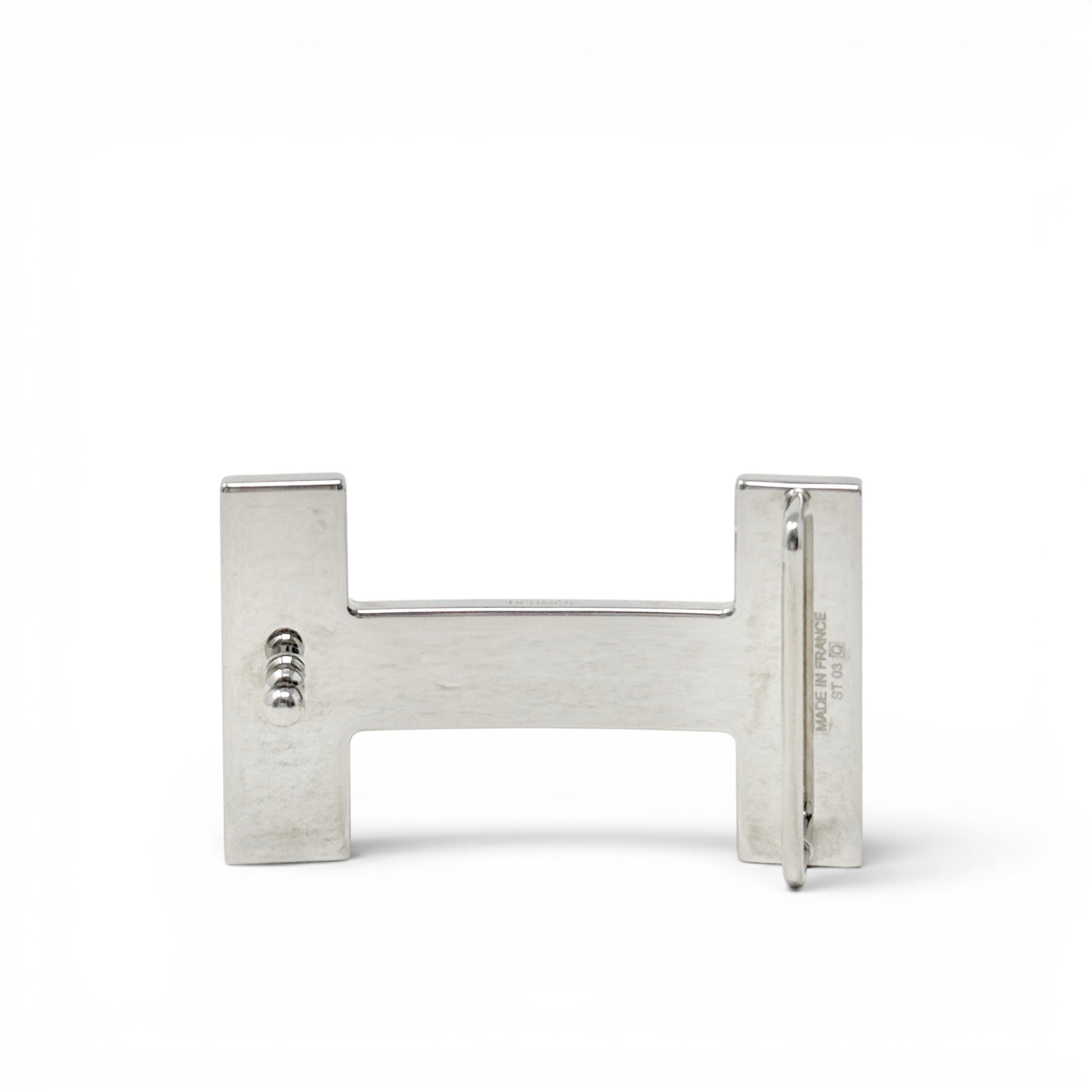 Hermes Noir/Orange Reversible Quizz H Belt 32mm 80