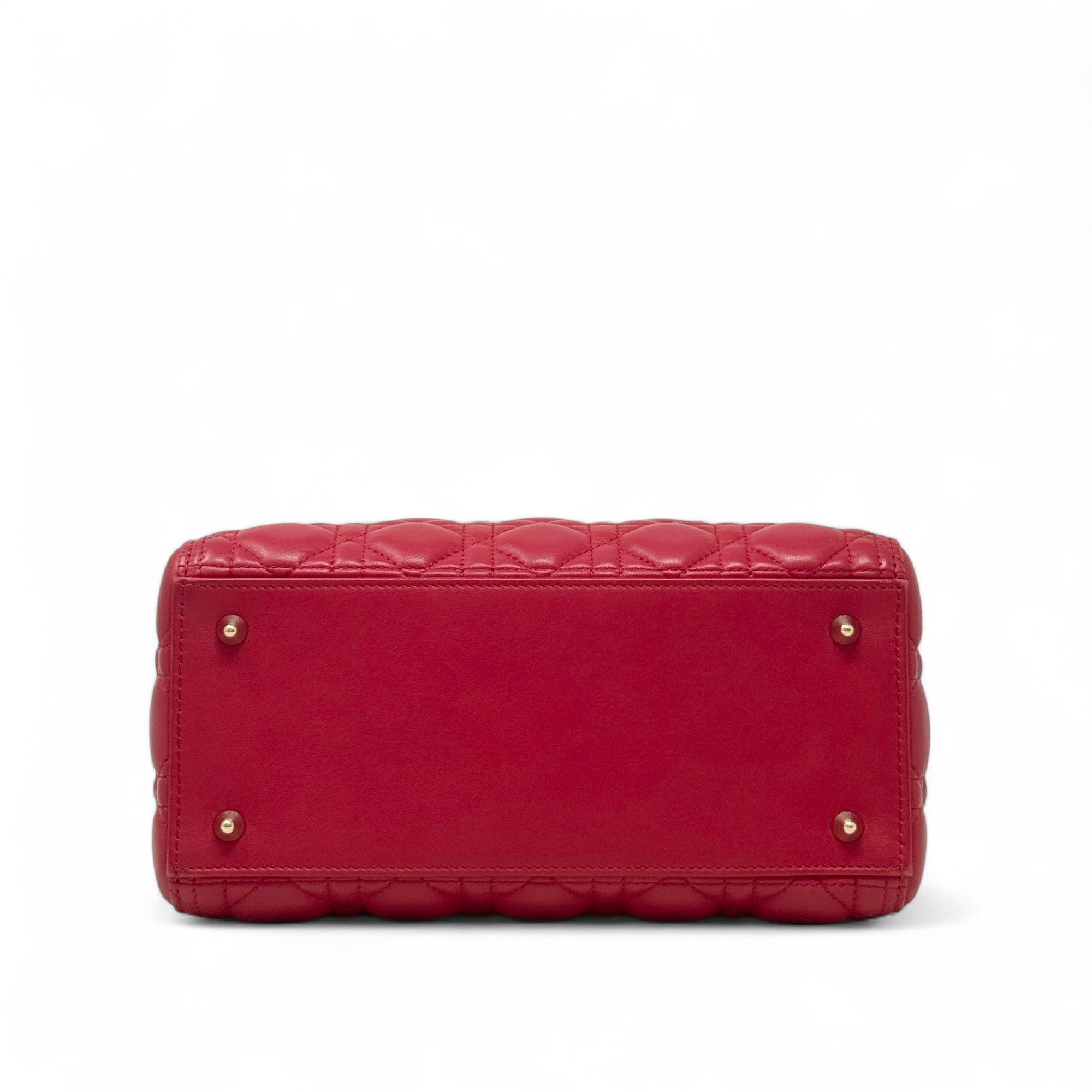 Dior Red Medium Lady Dior