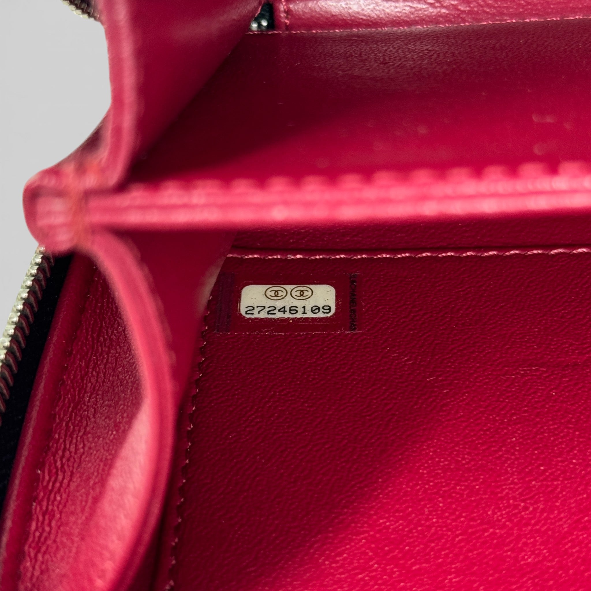 Chanel Black Small Filigree Vanity