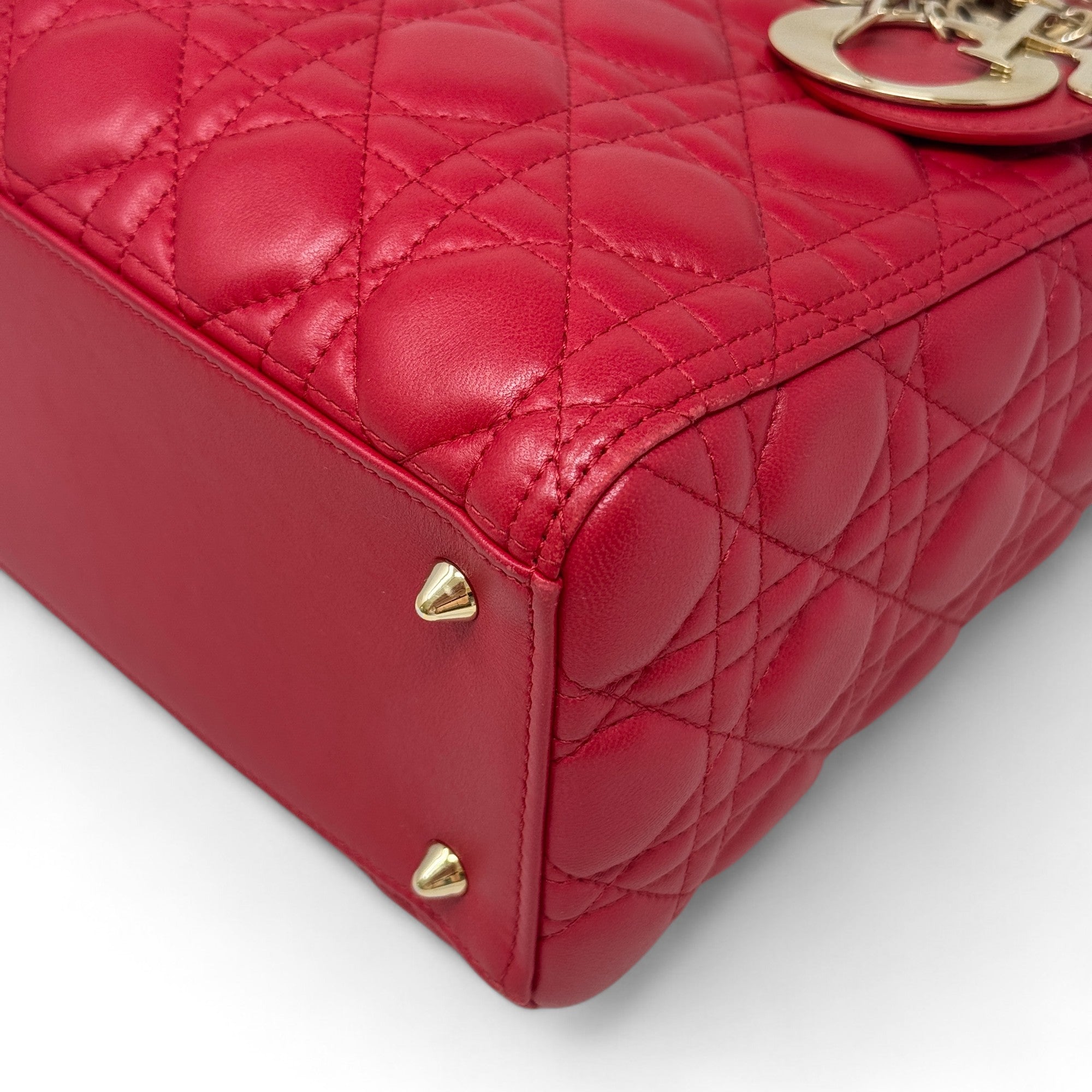 Dior Red Medium Lady Dior