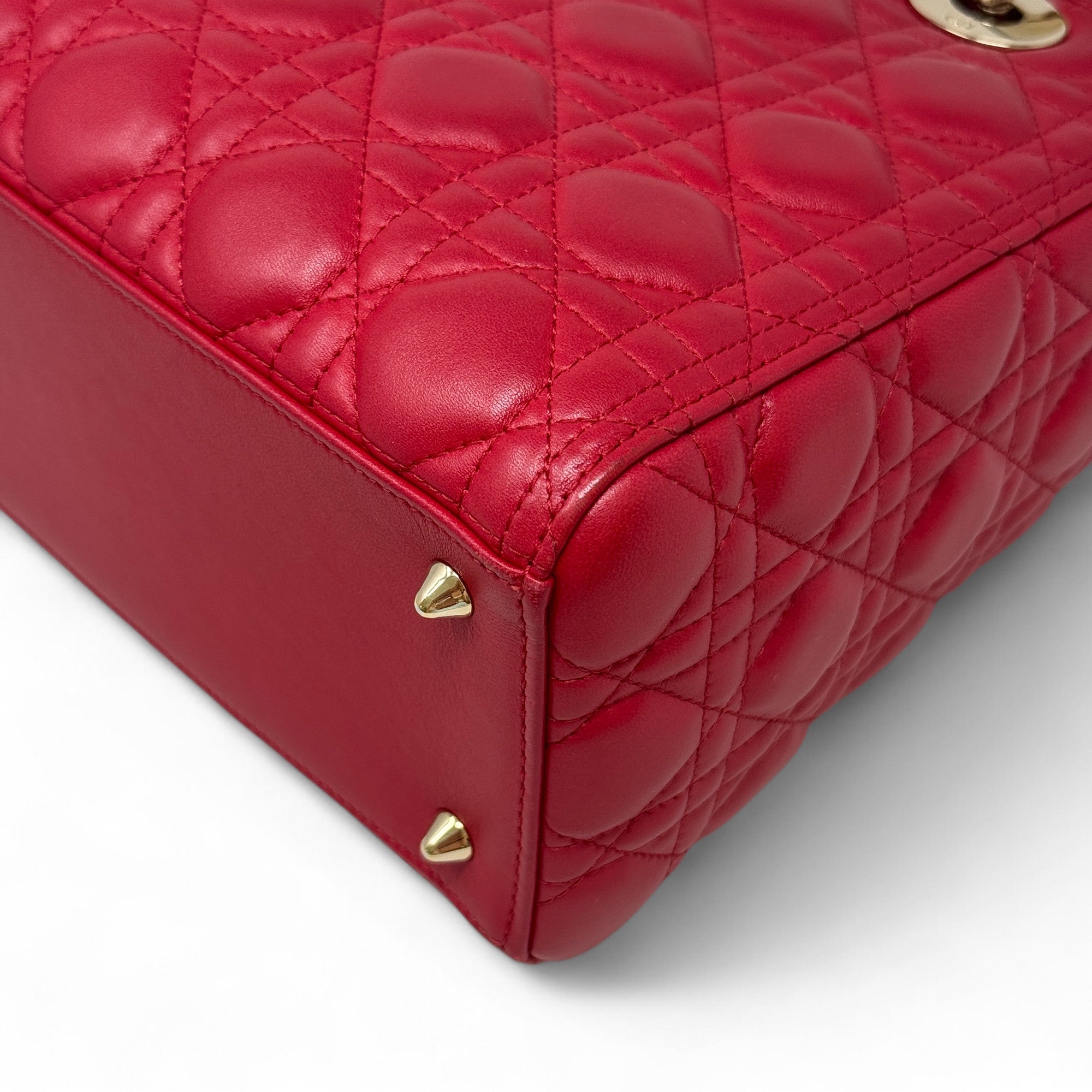 Dior Red Medium Lady Dior