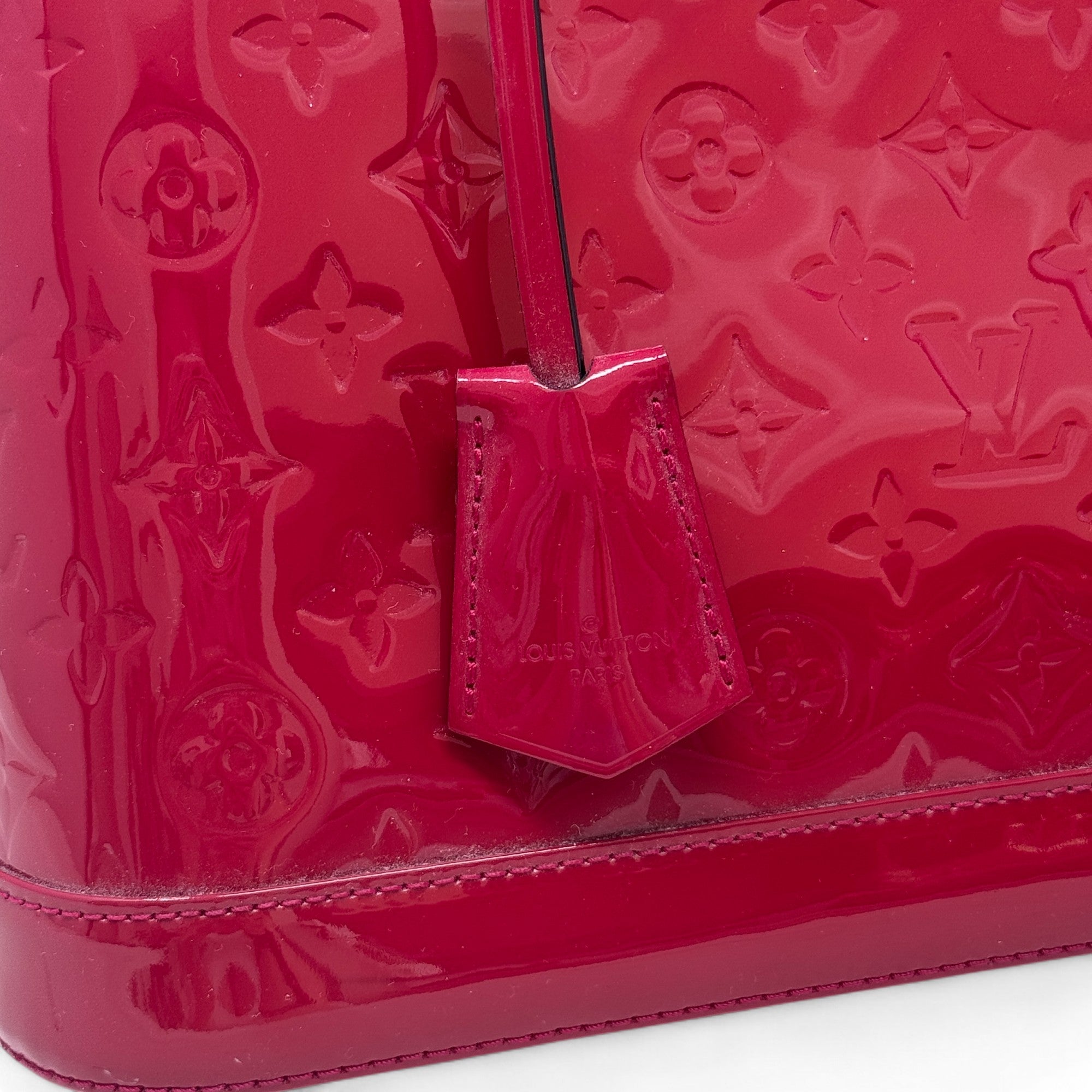 Louis Vuitton Pink Vernis Alma PM