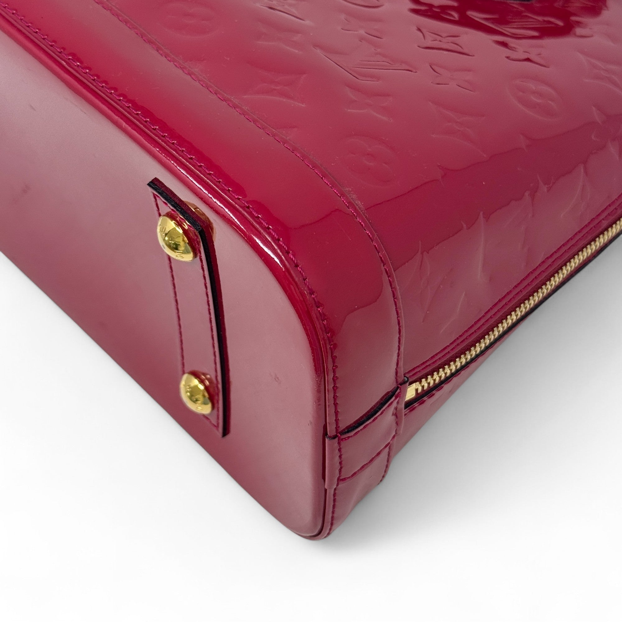 Louis Vuitton Pink Vernis Alma PM