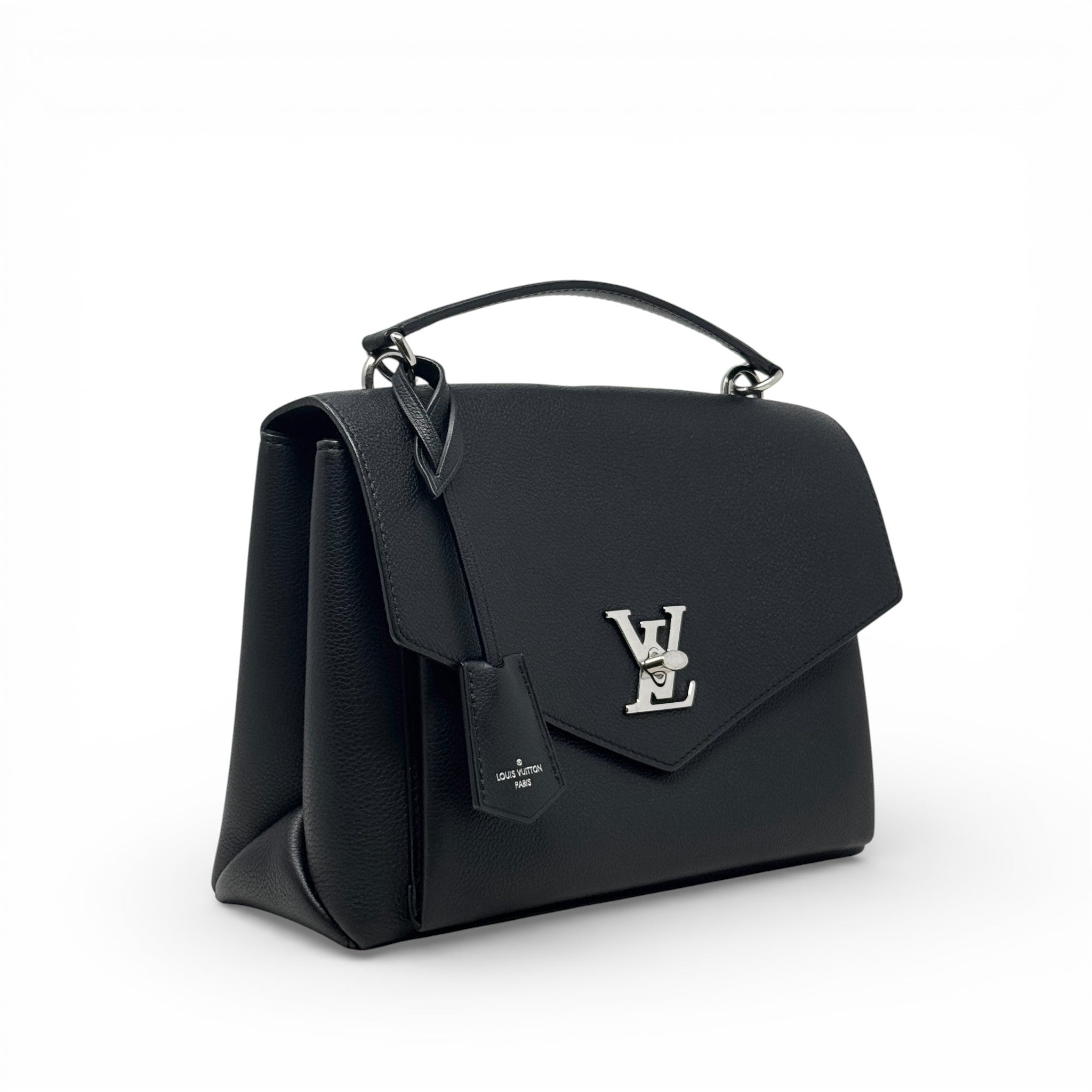 Louis Vuitton Black MyLockMe Top Handle Bag