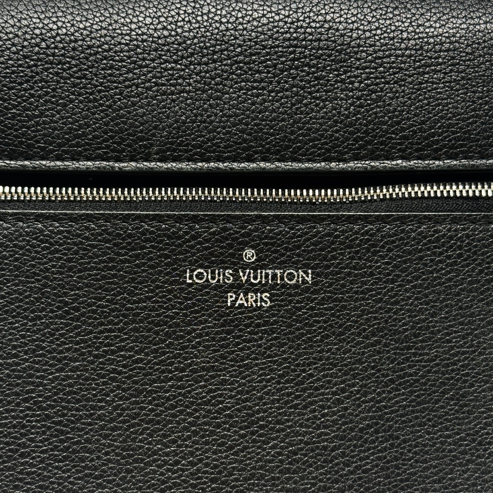 Louis Vuitton Black MyLockMe Top Handle Bag