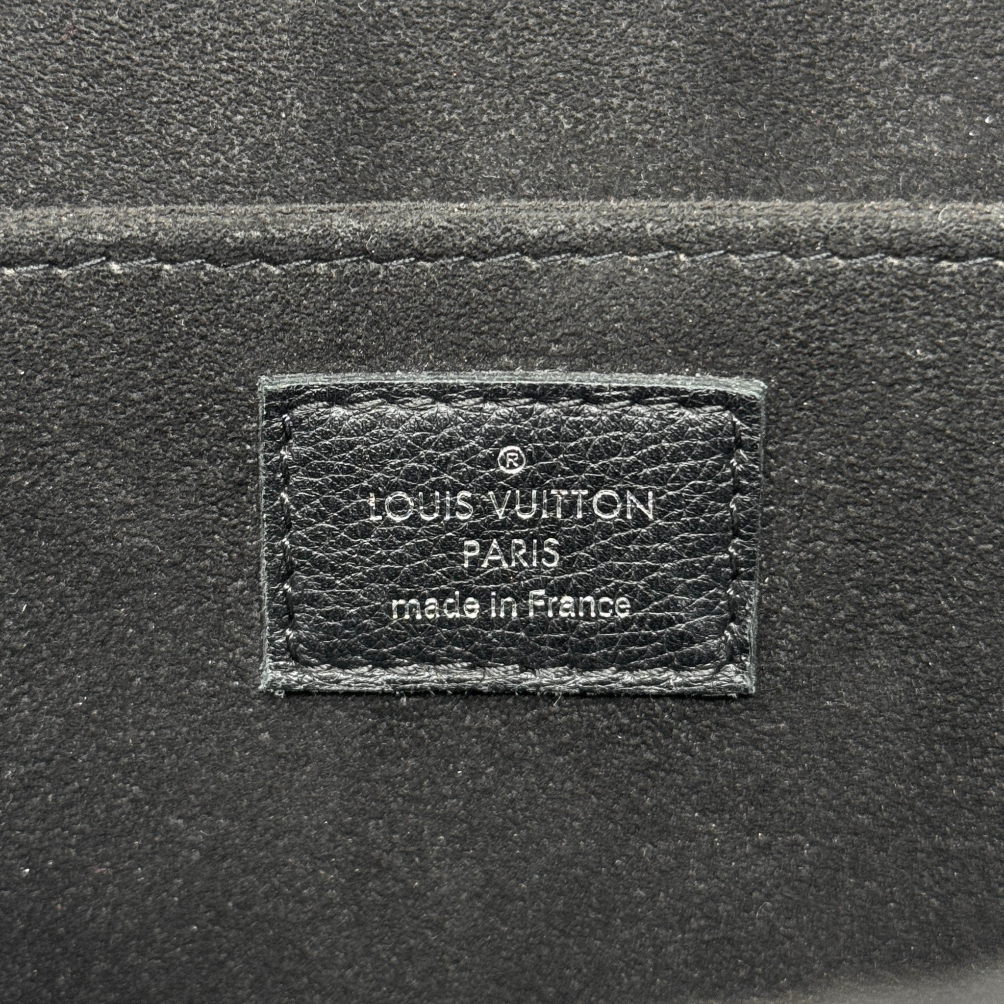 Louis Vuitton Black MyLockMe Top Handle Bag