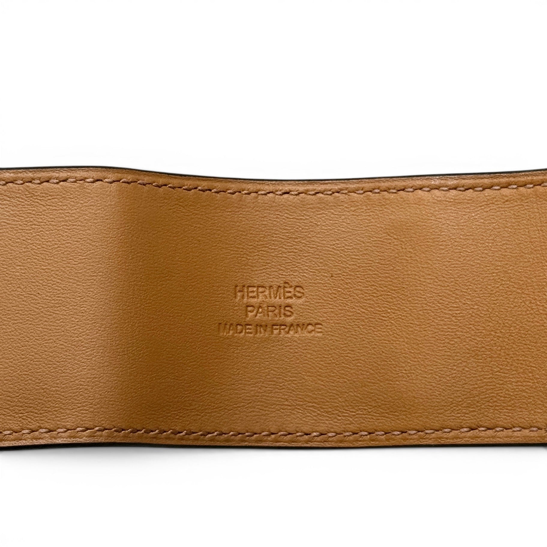 Hermes Noir Epsom Collier De Chien Bracelet T2