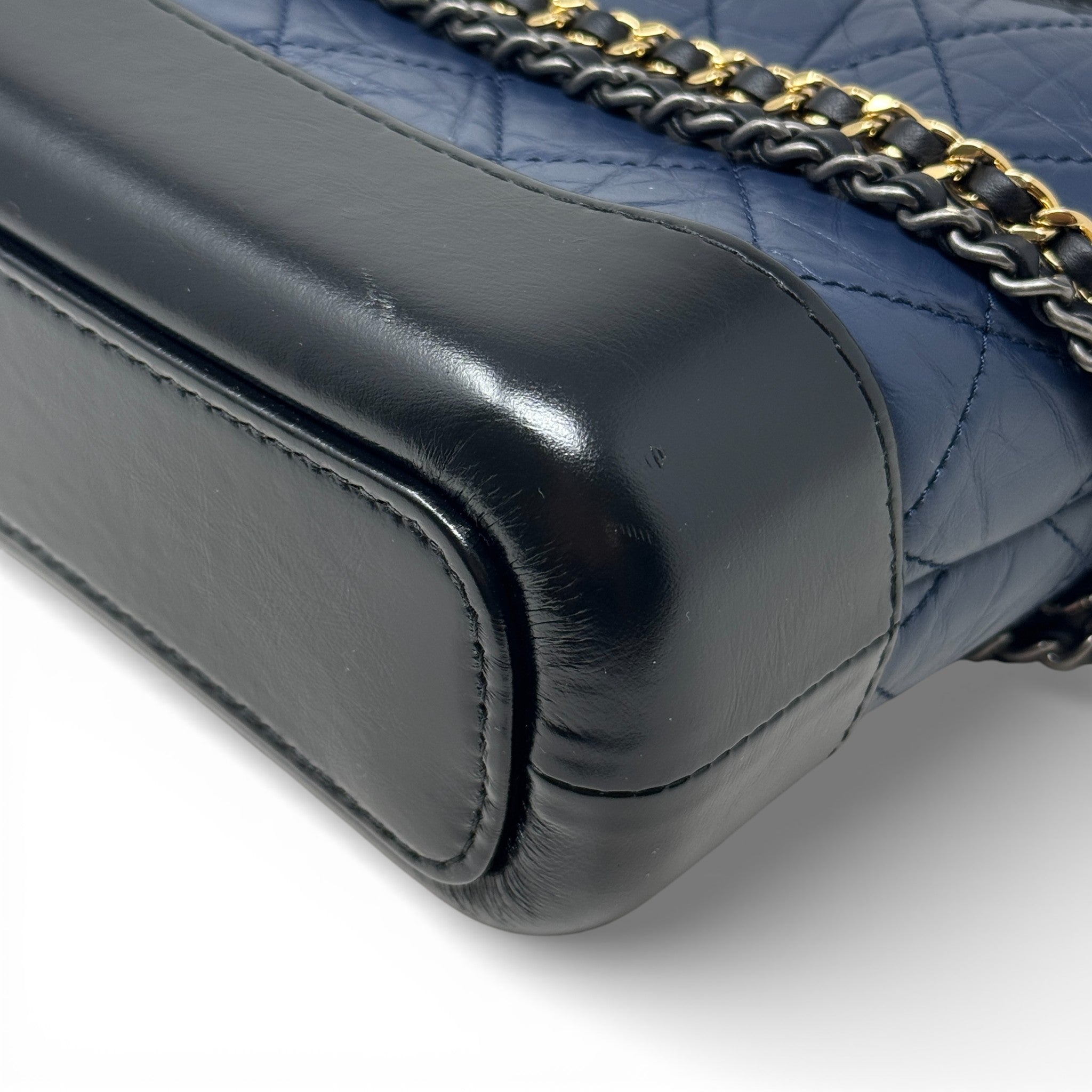 Chanel Navy Small Gabrielle Hobo