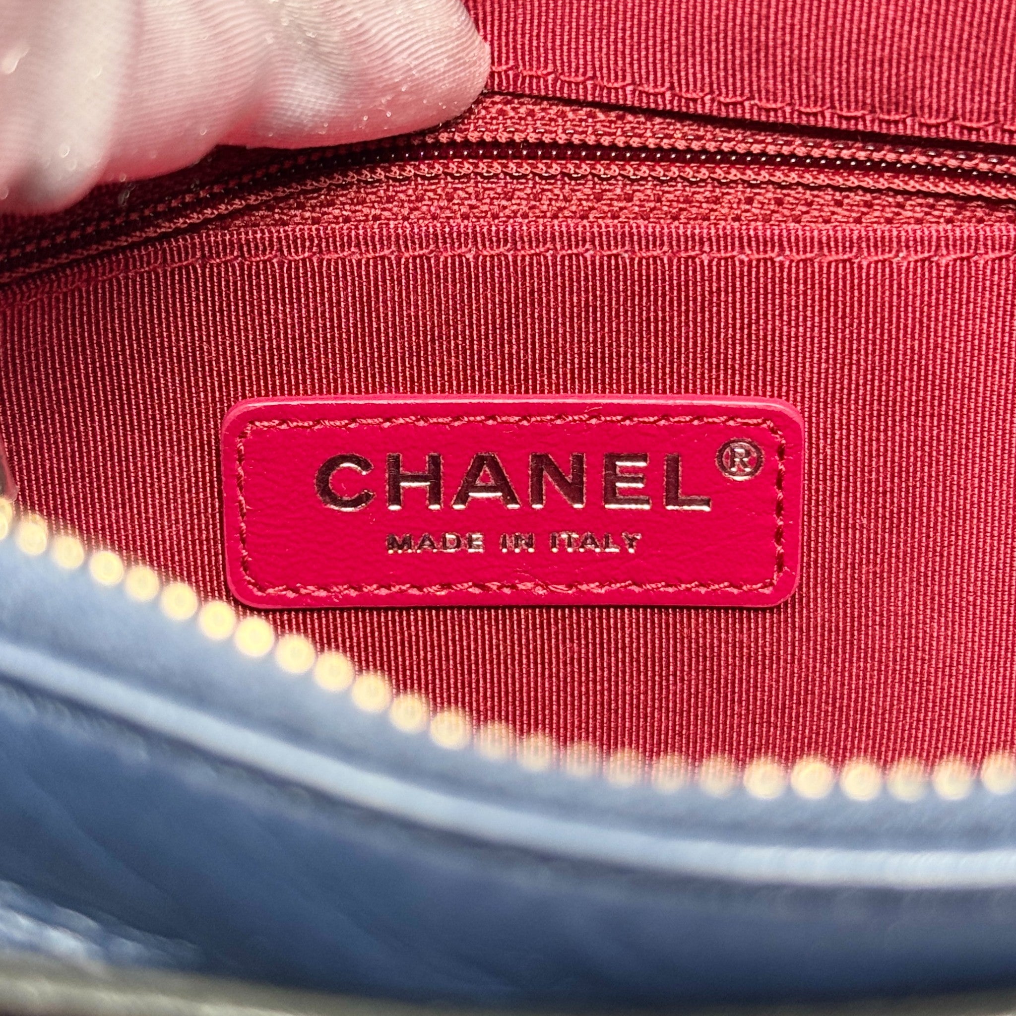 Chanel Navy Small Gabrielle Hobo