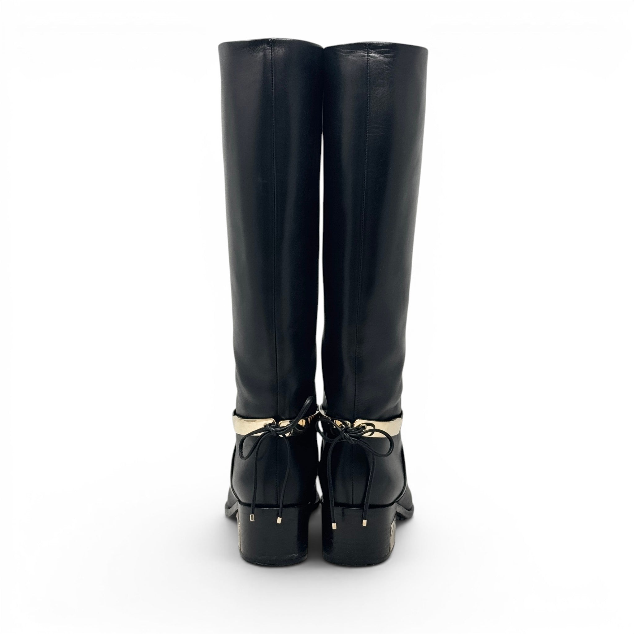 Dior Black Riding Boots 36