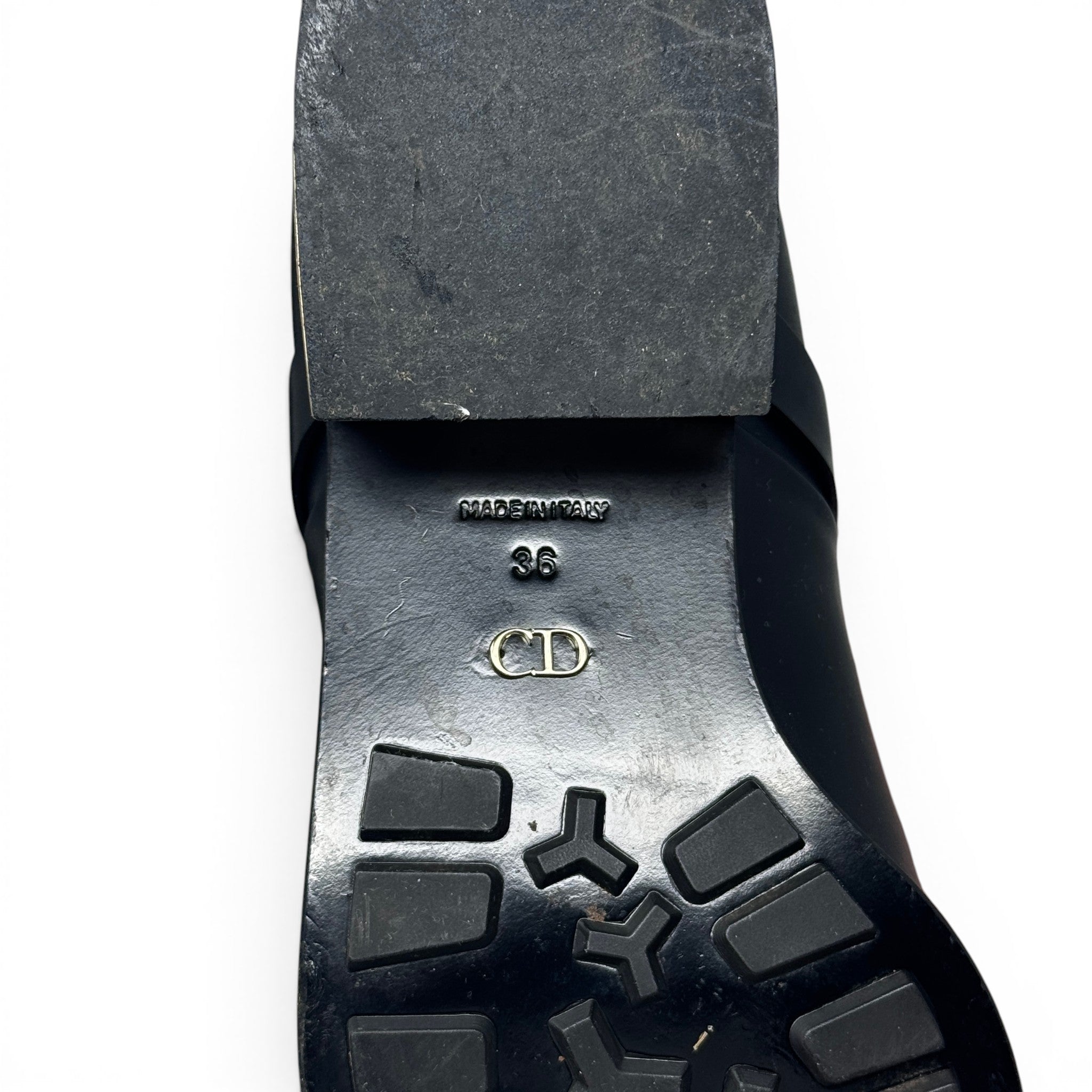 Dior Black Riding Boots 36