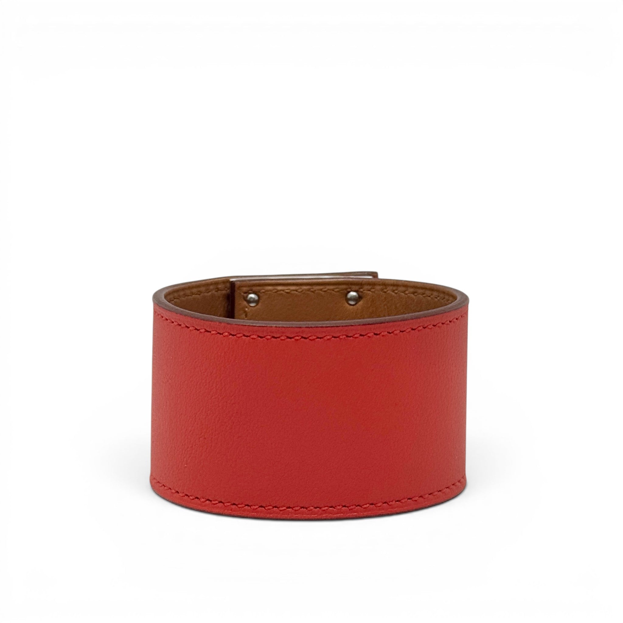 Hermes Capucine Swift Kelly Dog Bracelet T3