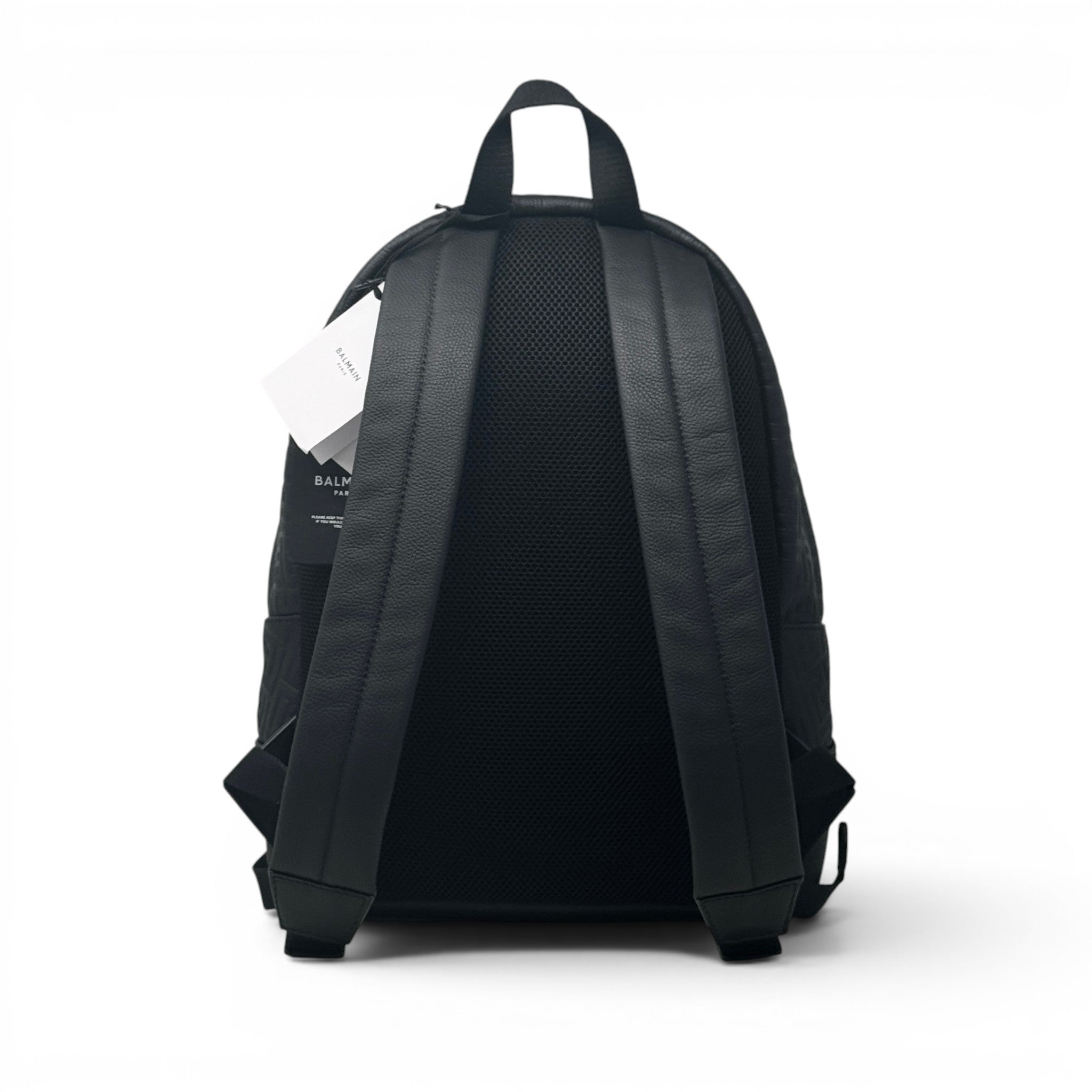 Balmain Black 1945 City Backpack