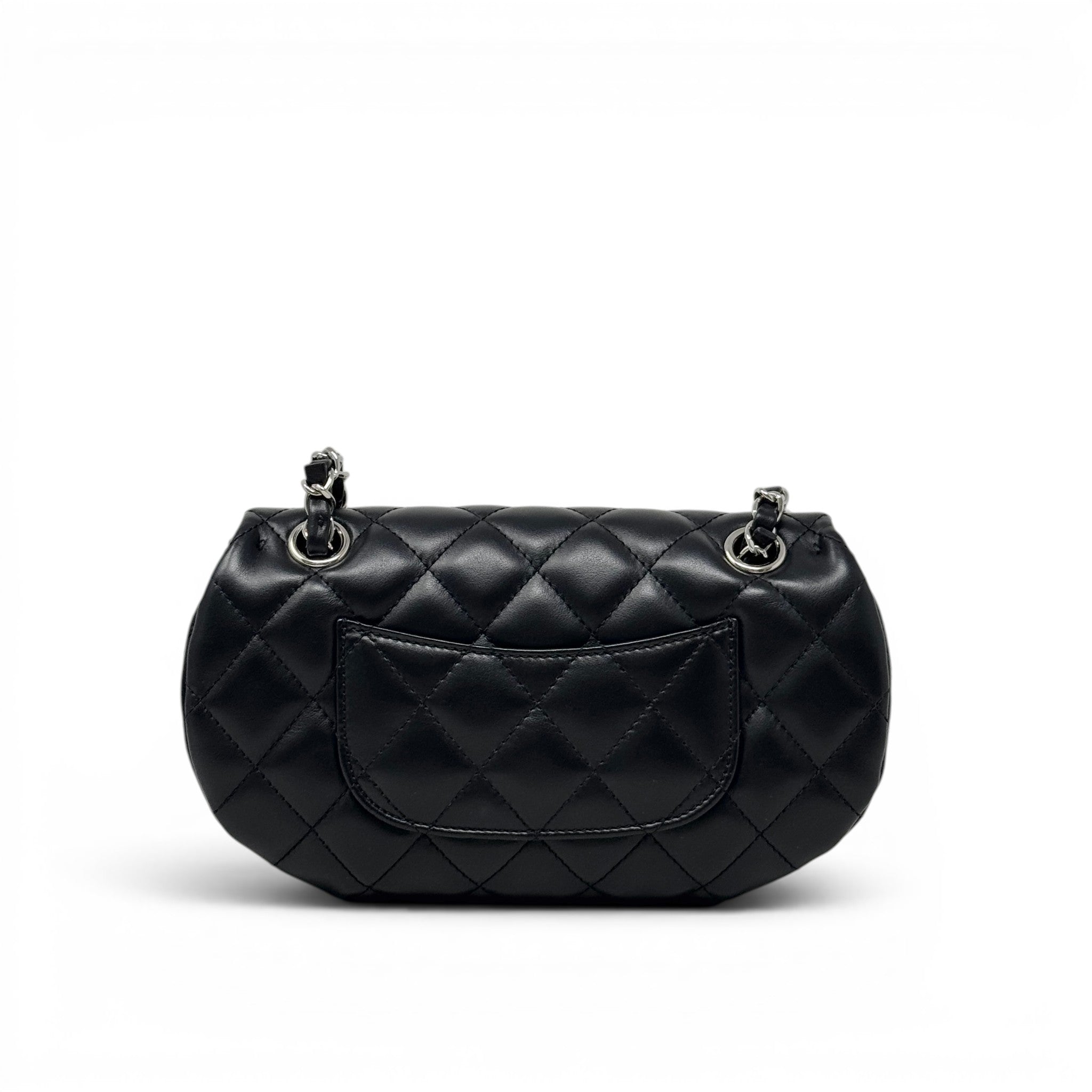 Chanel Black CC Uniform Flap Belt Bag