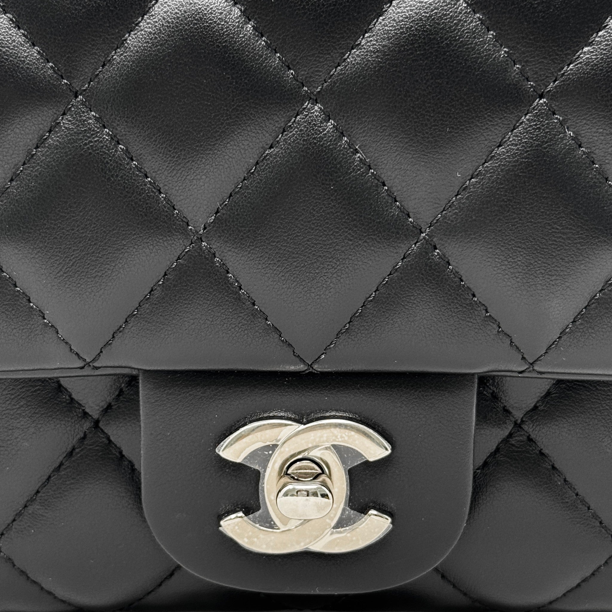 Chanel Black CC Uniform Flap Belt Bag