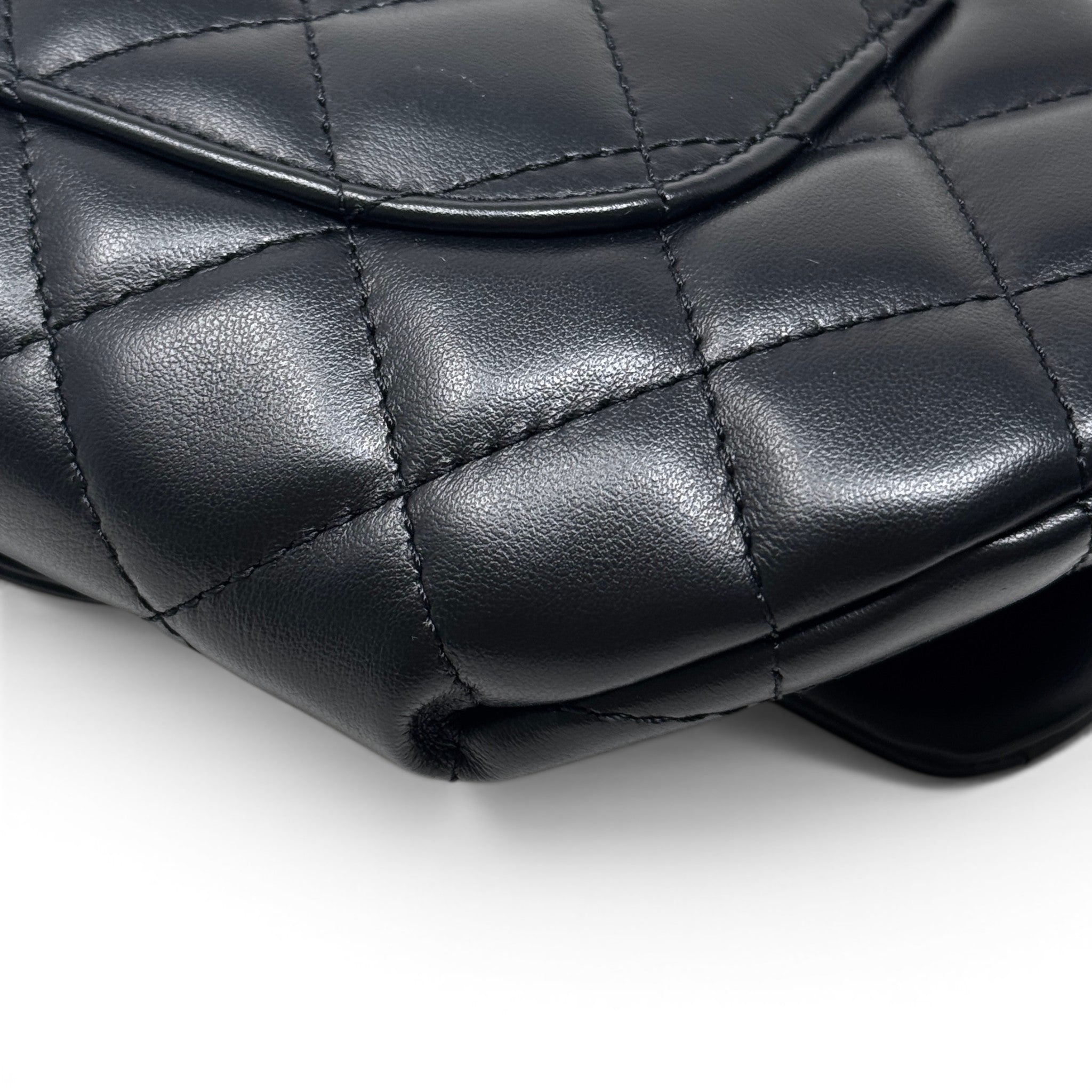 Chanel Black CC Uniform Flap Belt Bag