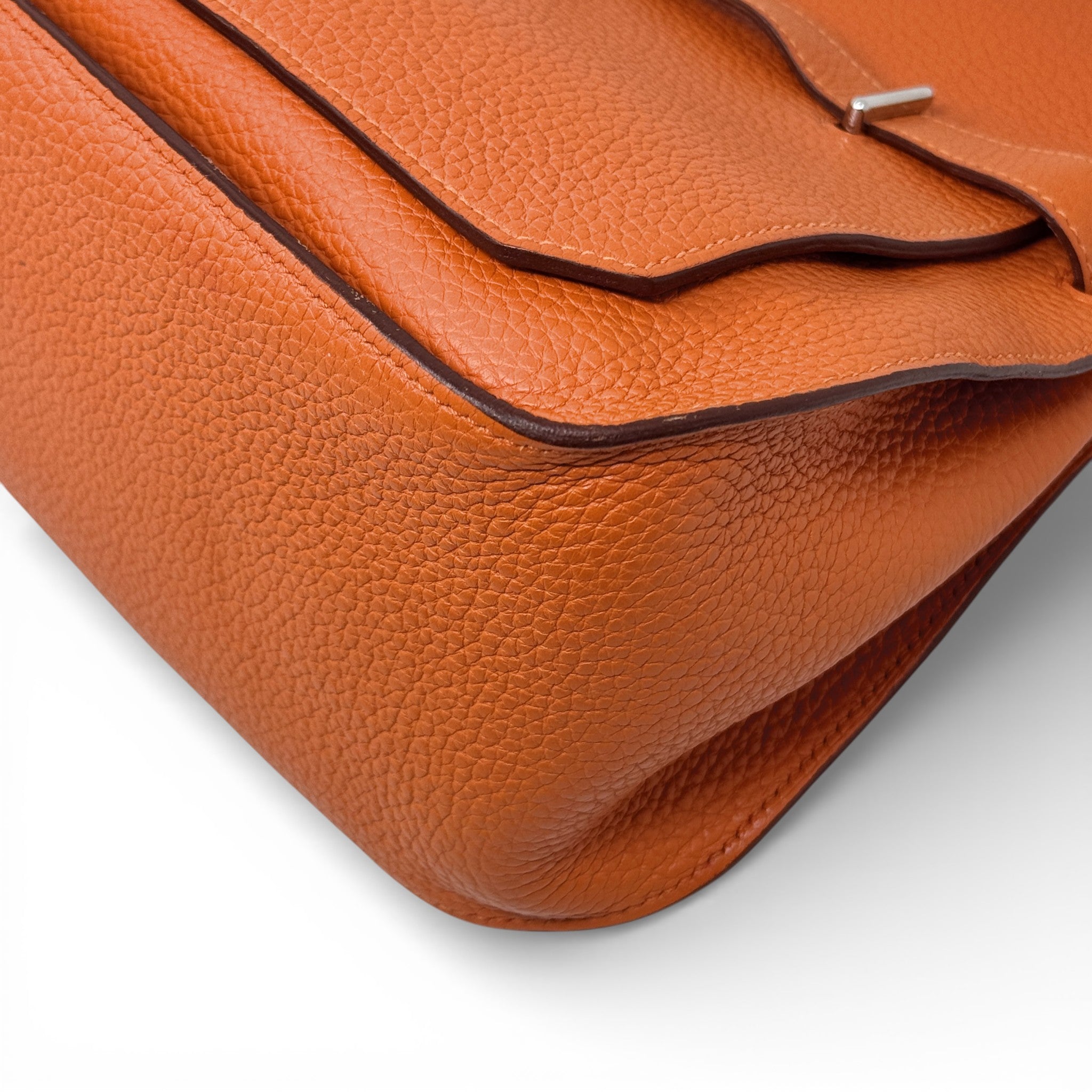 Hermes Orange Clemence Jypsiere 28