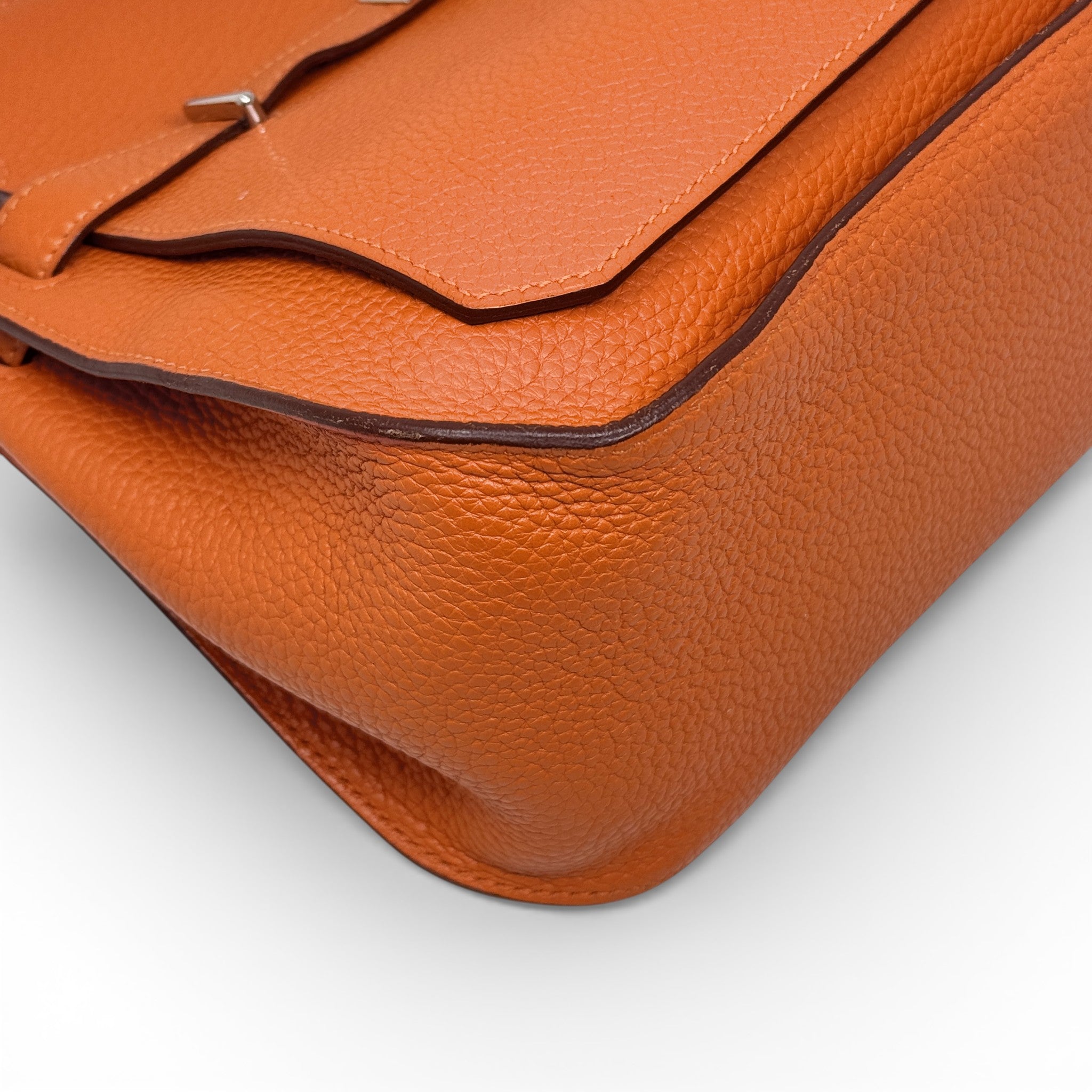 Hermes Orange Clemence Jypsiere 28