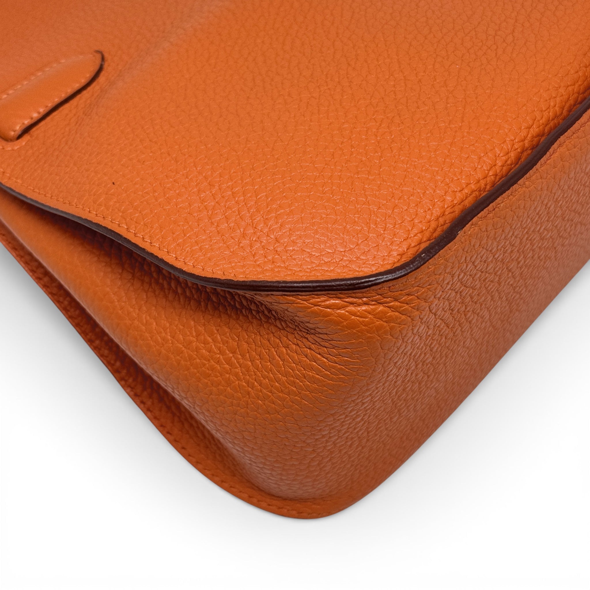 Hermes Orange Clemence Jypsiere 28