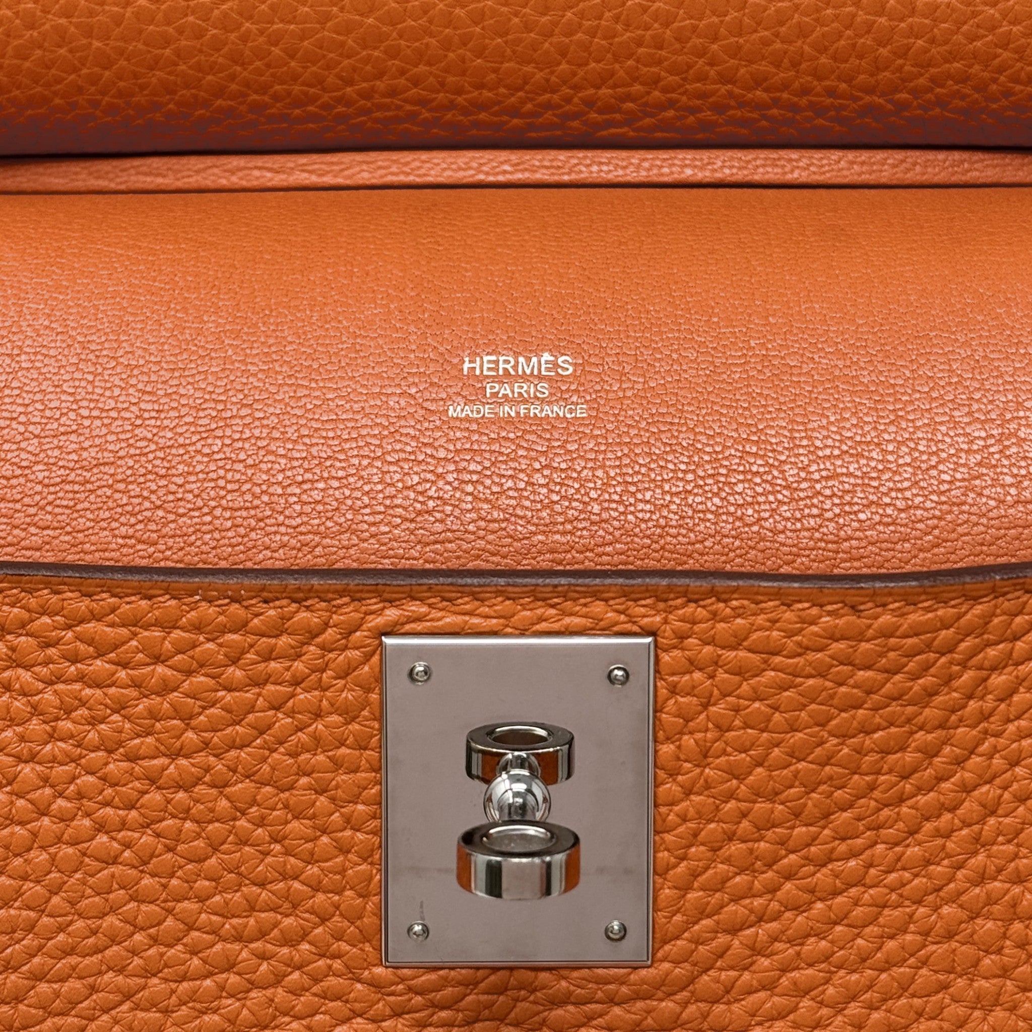 Hermes Orange Clemence Jypsiere 28