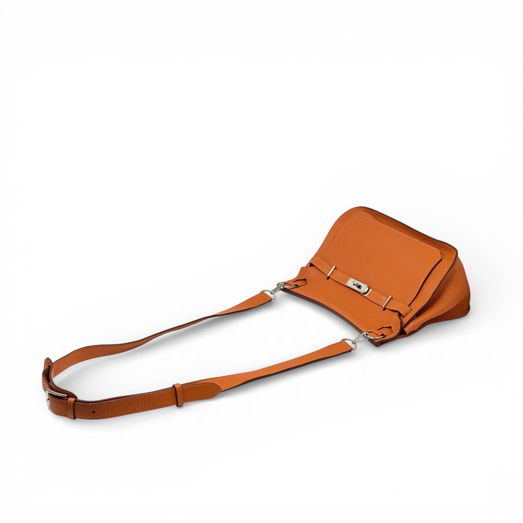 Hermes Orange Clemence Jypsiere 28