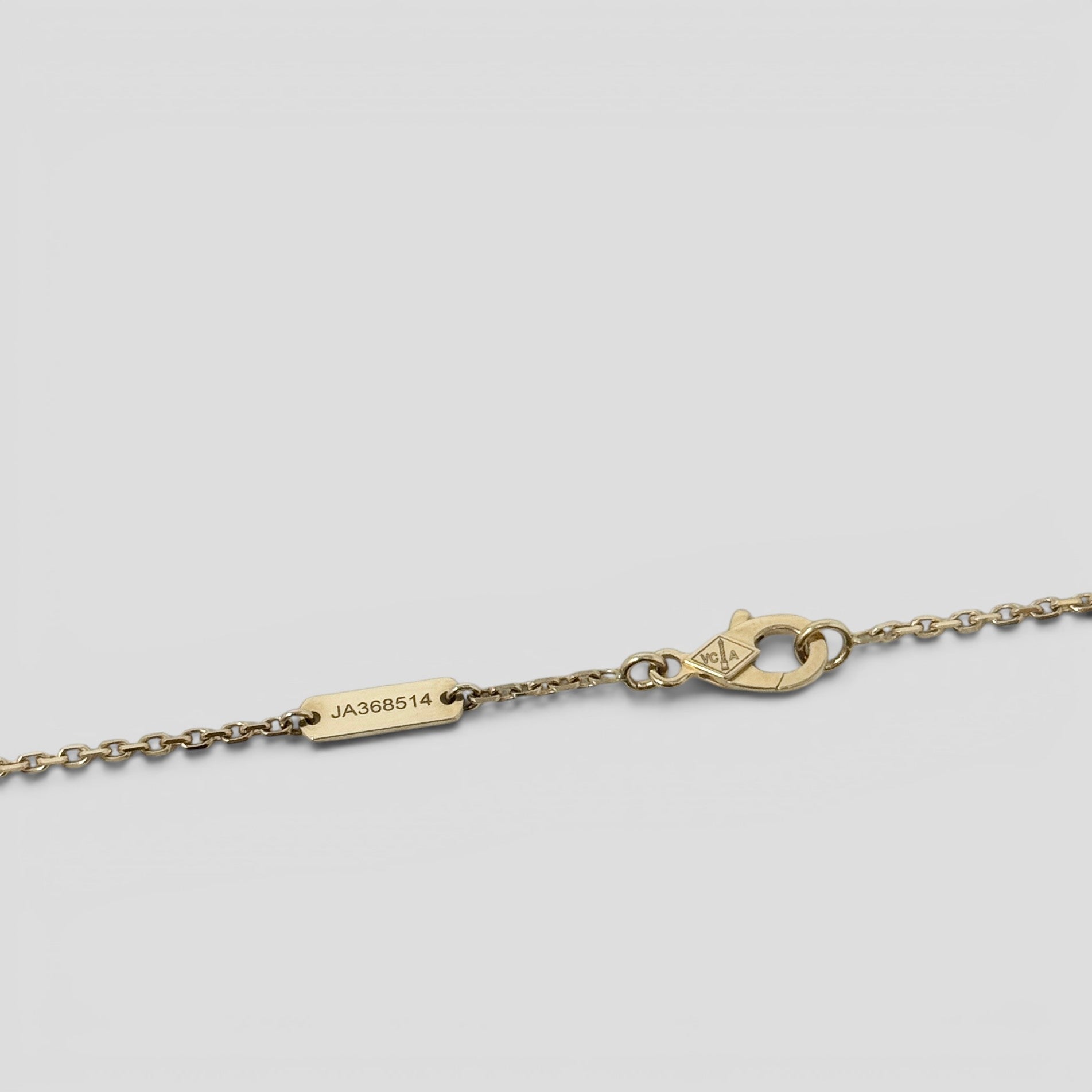 Van Cleef & Arpels Black Vintage Alhambra Pendant