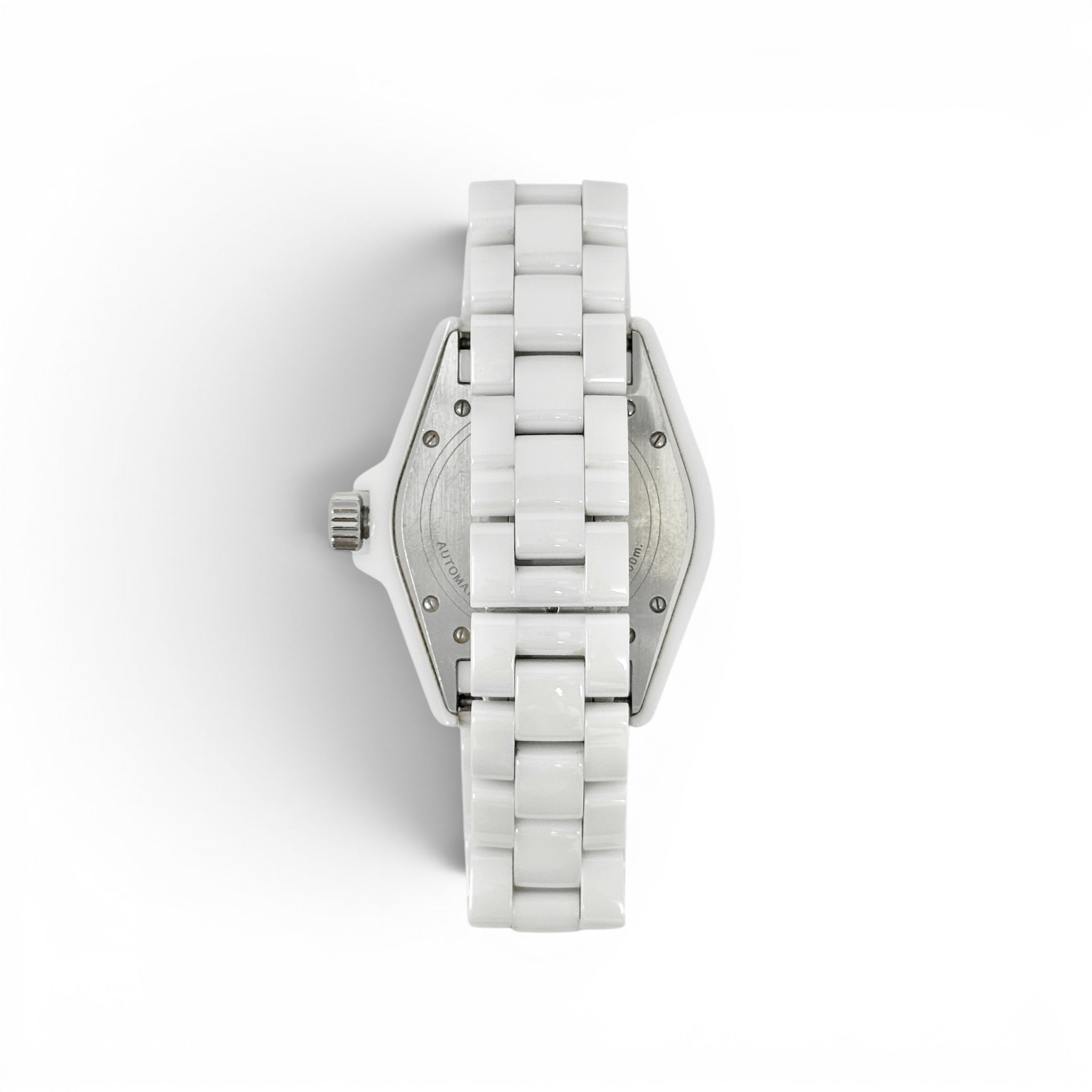 Chanel White J12 Watch 38mm