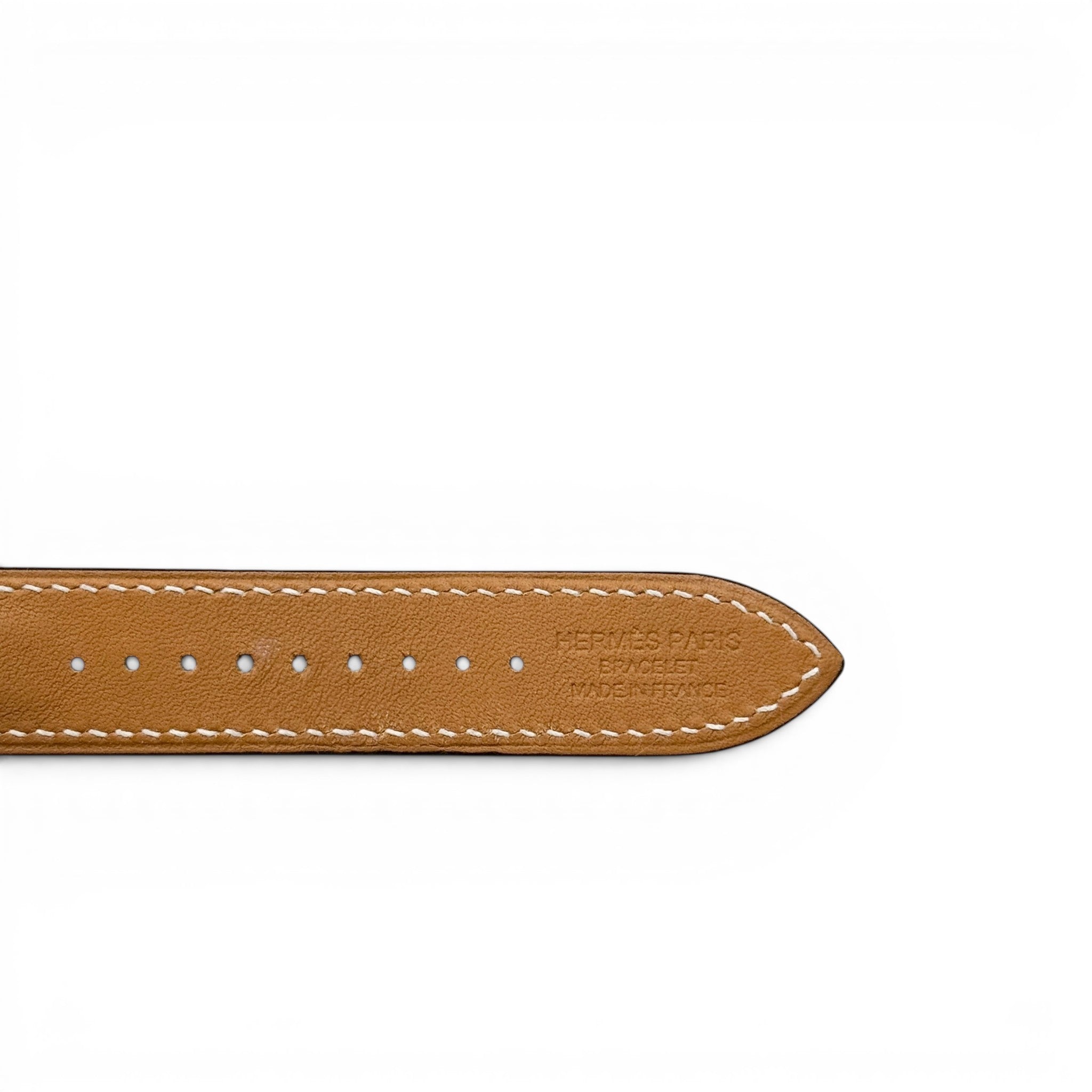 Hermes Bleu Jean Small Double Tour Apple Watch Band