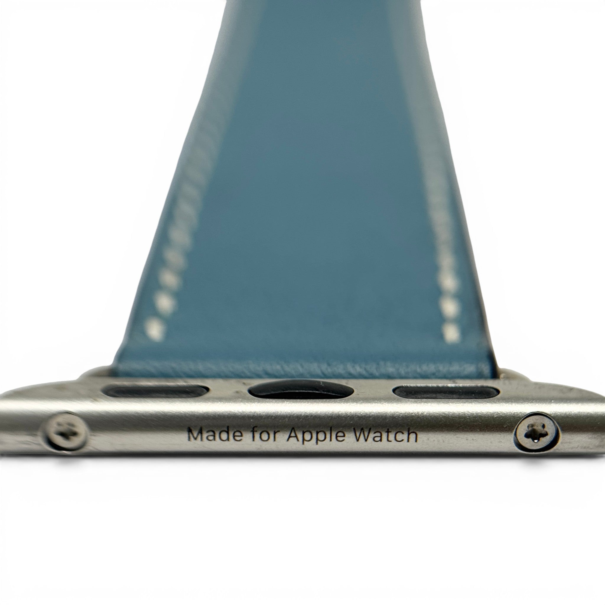 Hermes Bleu Jean Small Double Tour Apple Watch Band