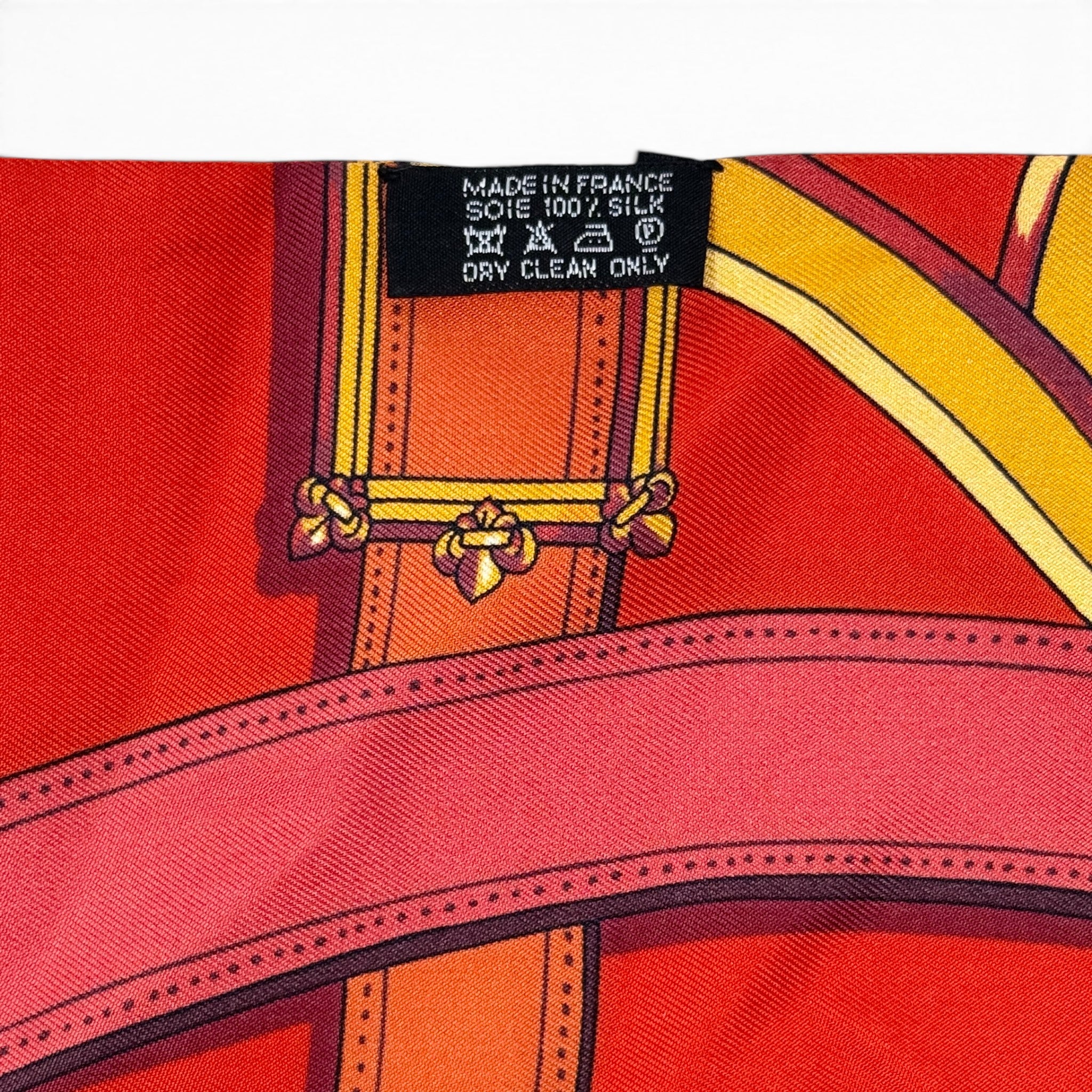 Hermes Red H d'Origny Maxi Twilly
