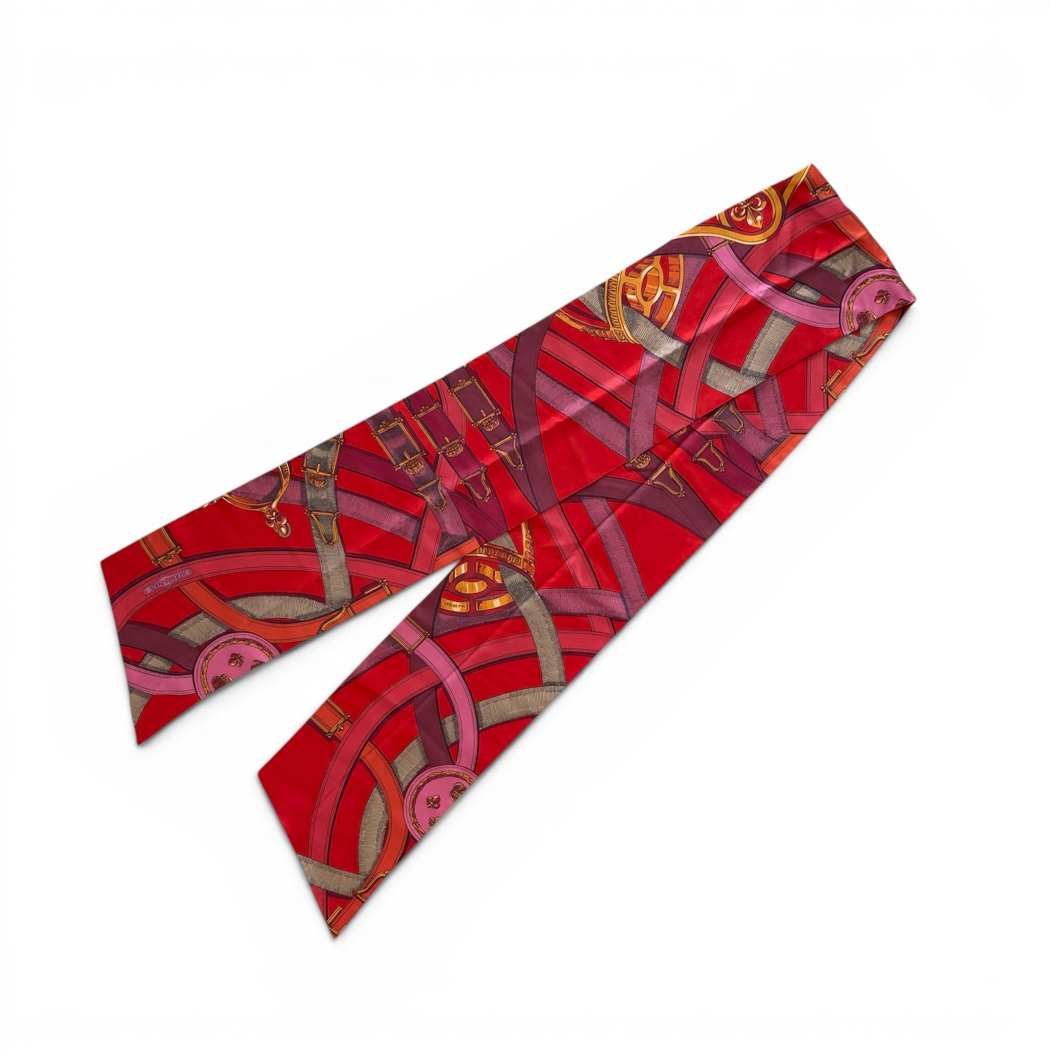 Hermes Red H d'Origny Maxi Twilly