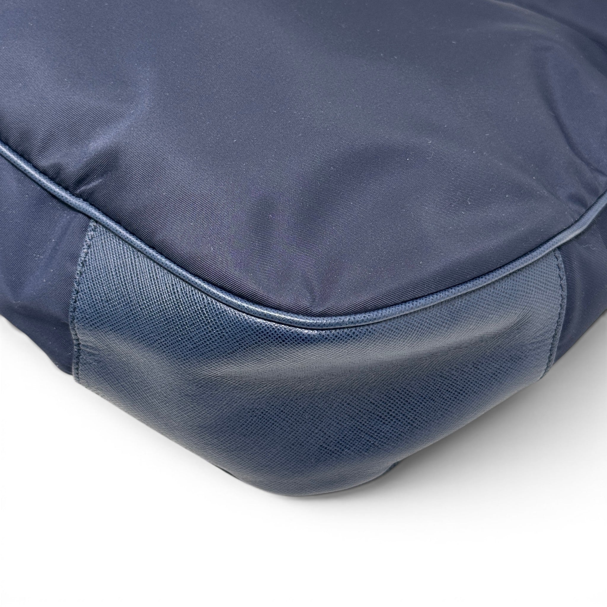 Prada Navy Tessuto Nylon Hobo