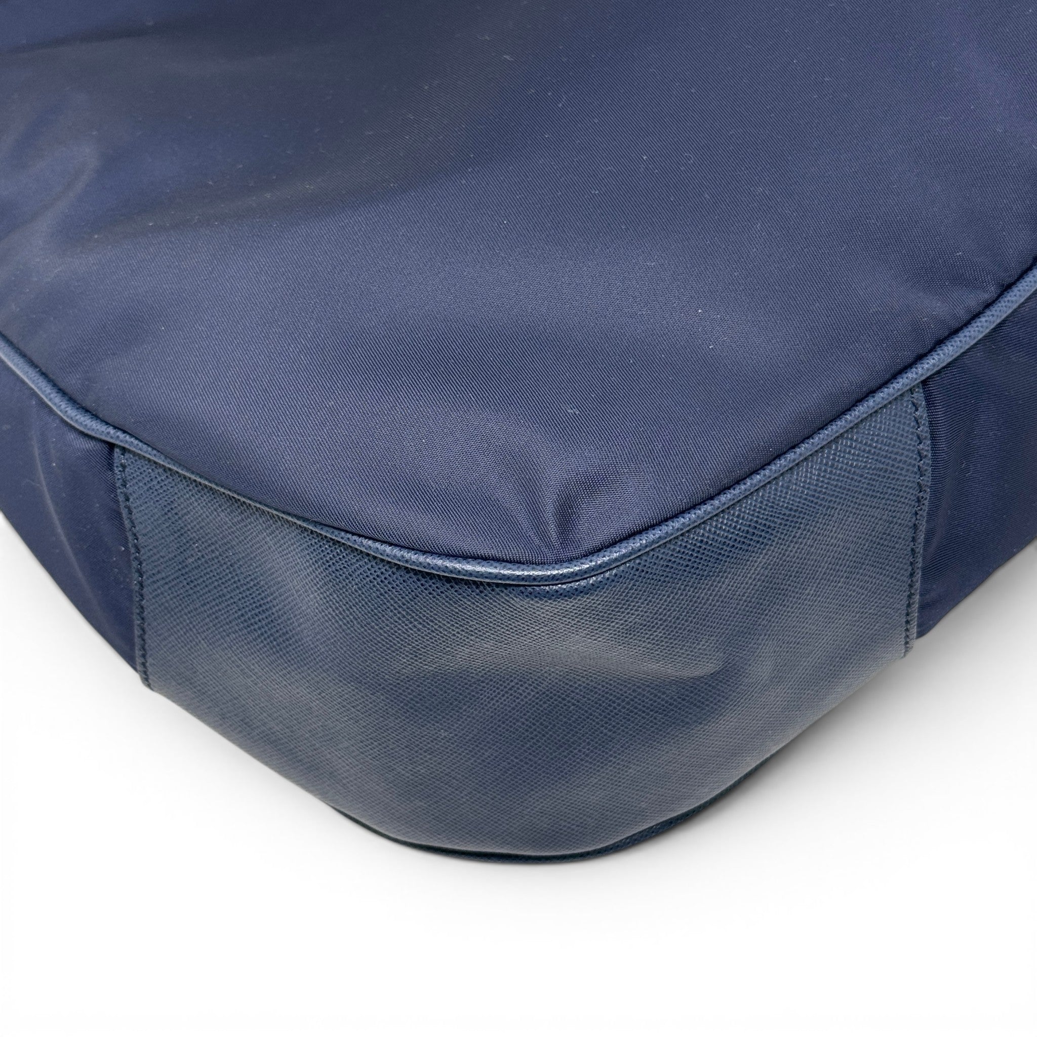 Prada Navy Tessuto Nylon Hobo