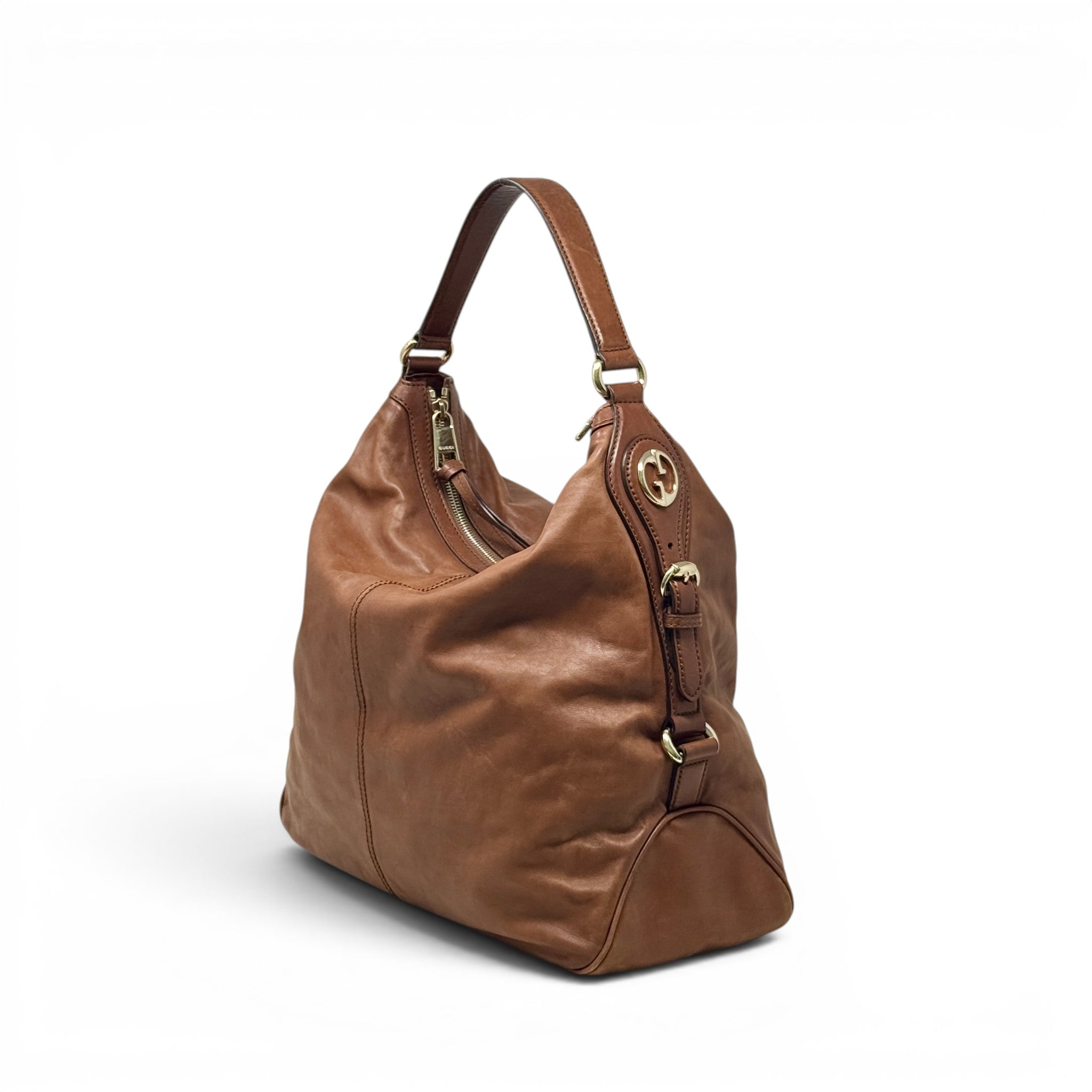 Gucci Brown Miss GG Hobo