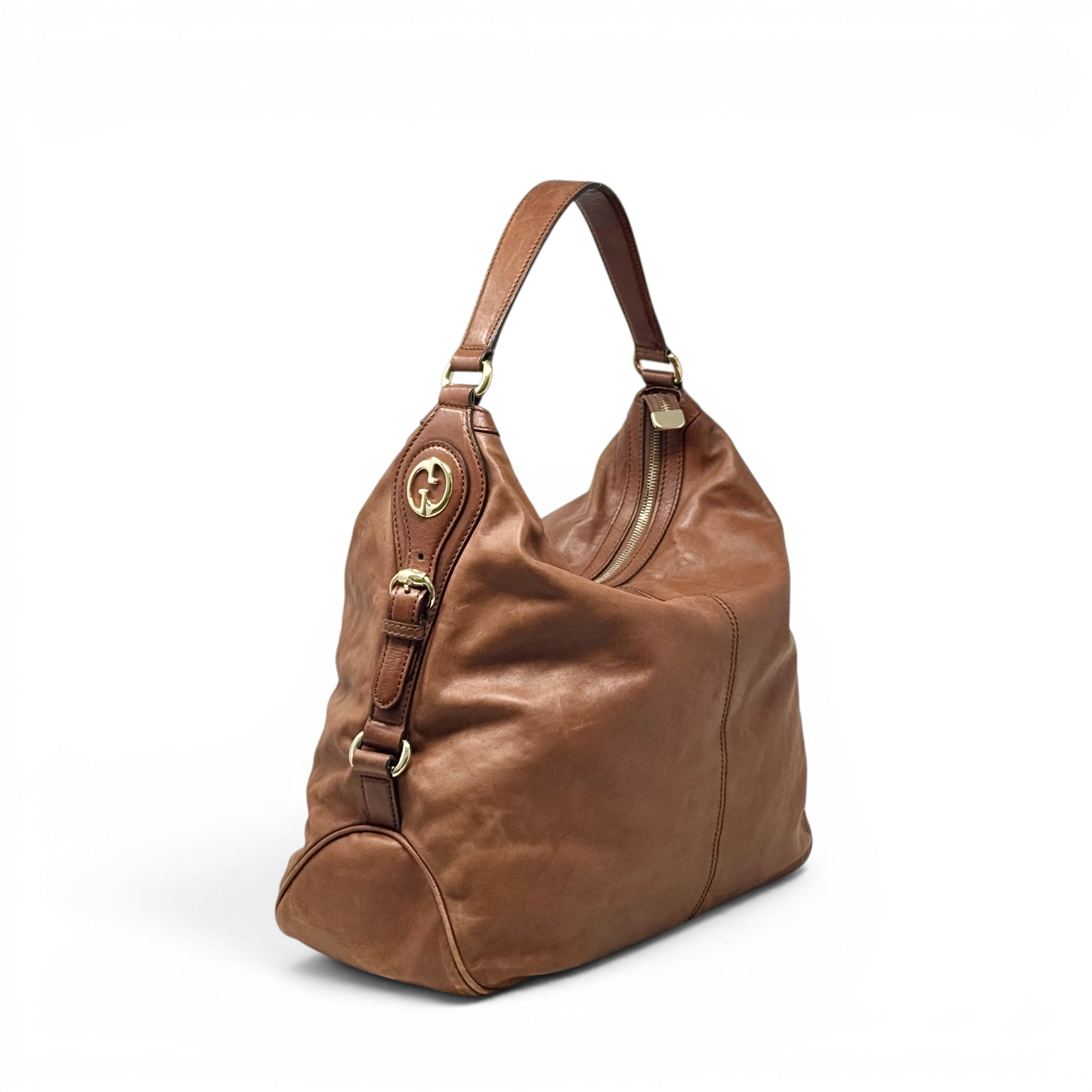 Gucci Brown Miss GG Hobo