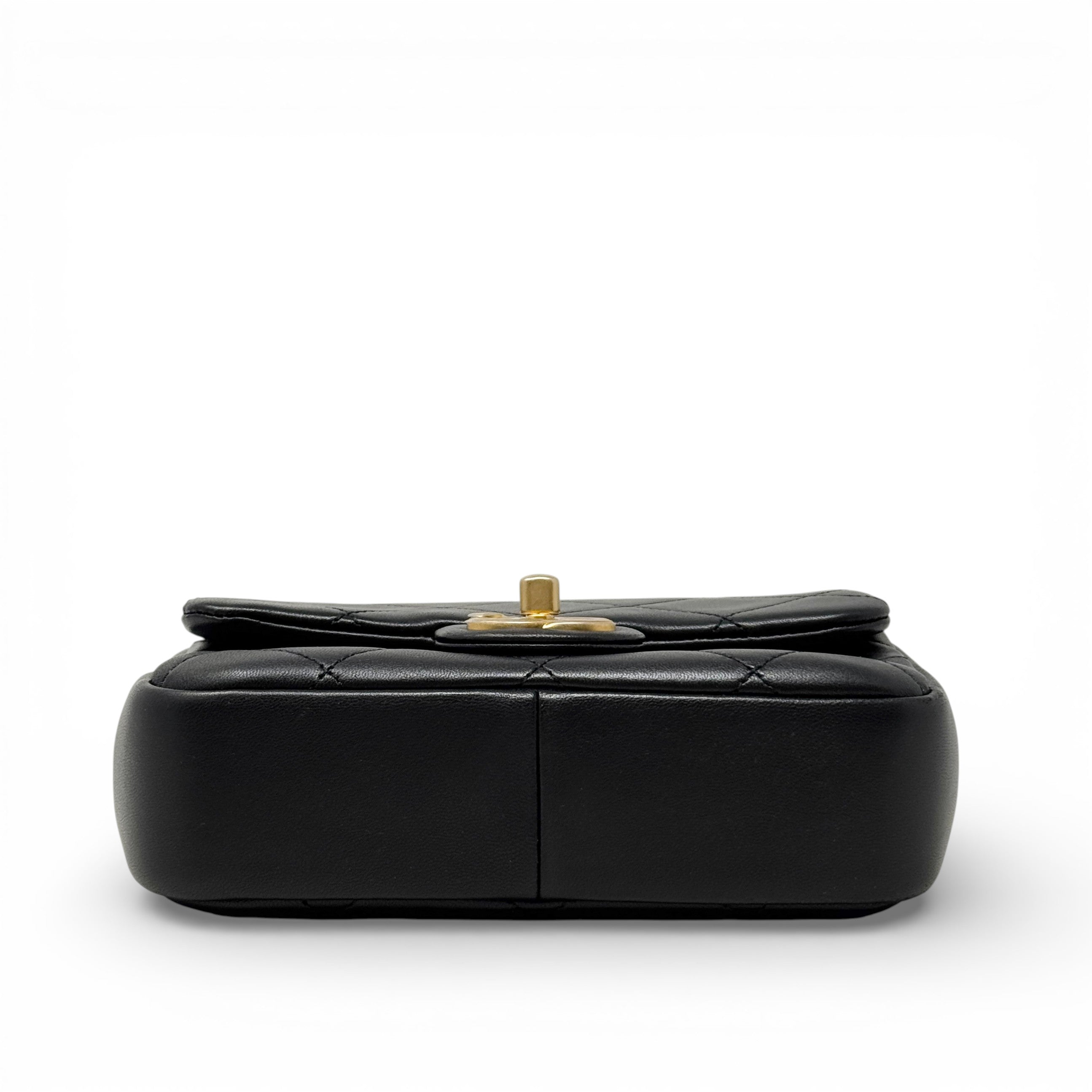 Chanel Black Mini In The Loop Flap