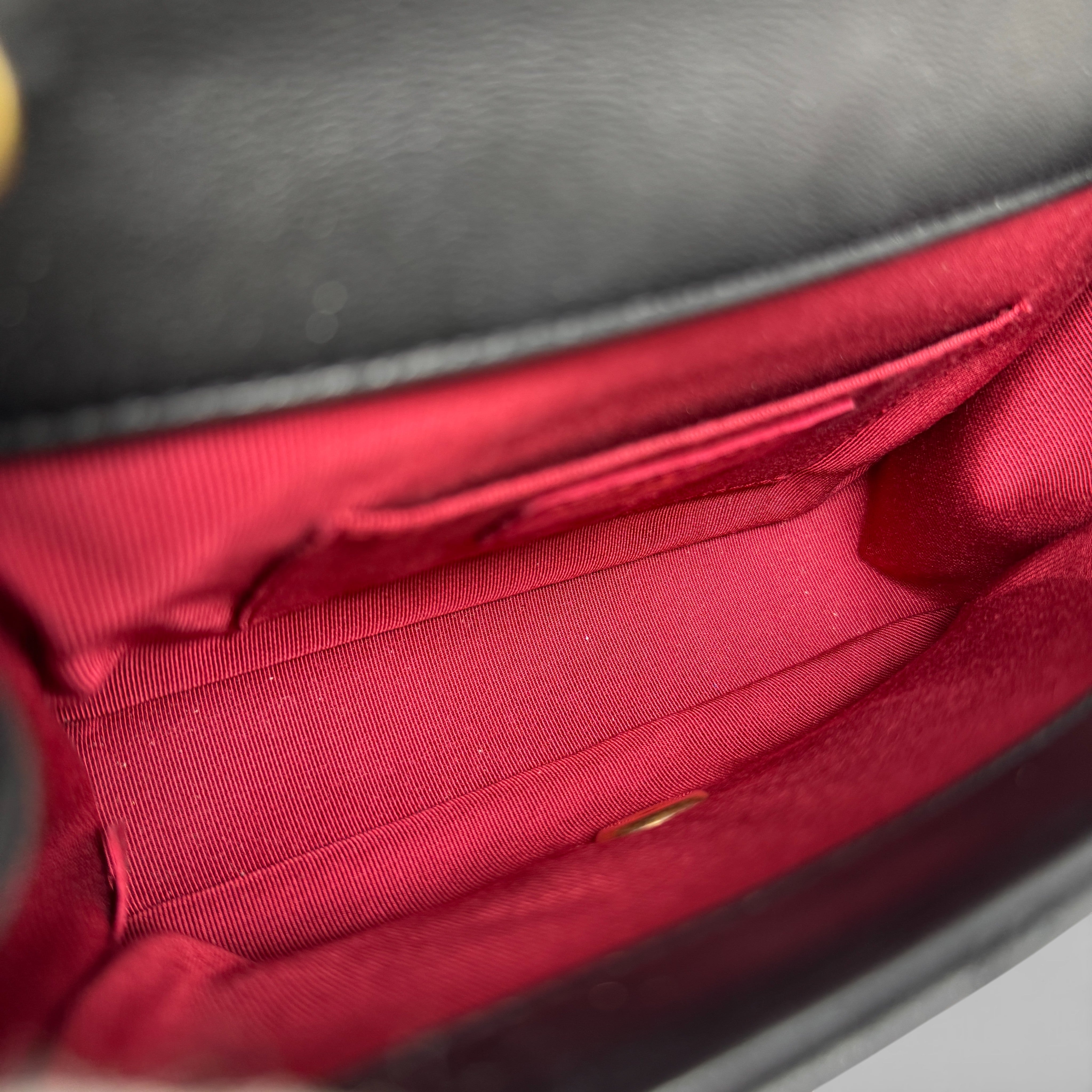 Chanel Black Mini In The Loop Flap