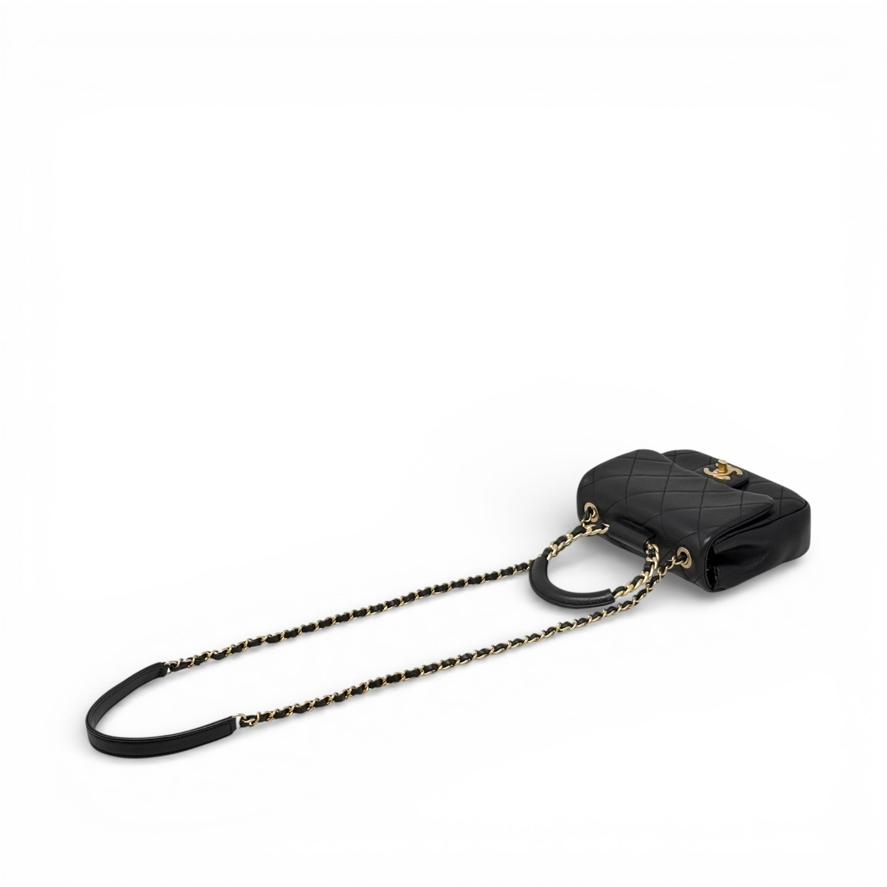 Chanel Black Mini In The Loop Flap